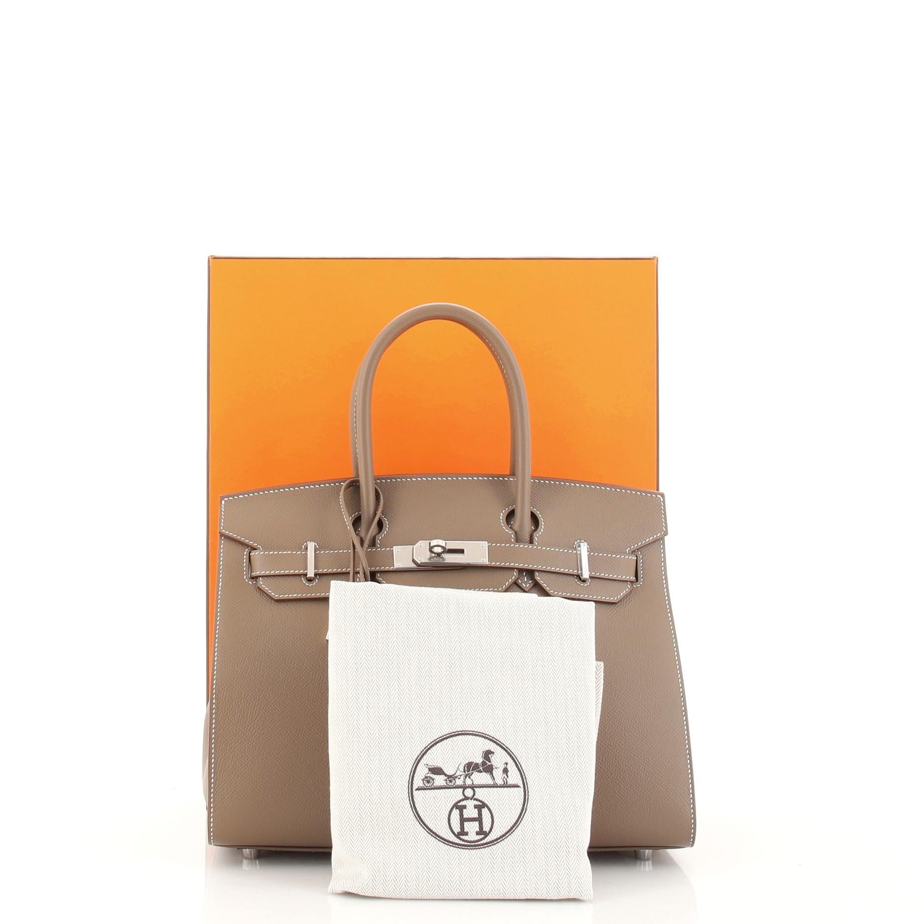 Hermès Etoupe Epsom Birkin 30 Gold Hardware, 2023 Available For Immediate  Sale At Sotheby's