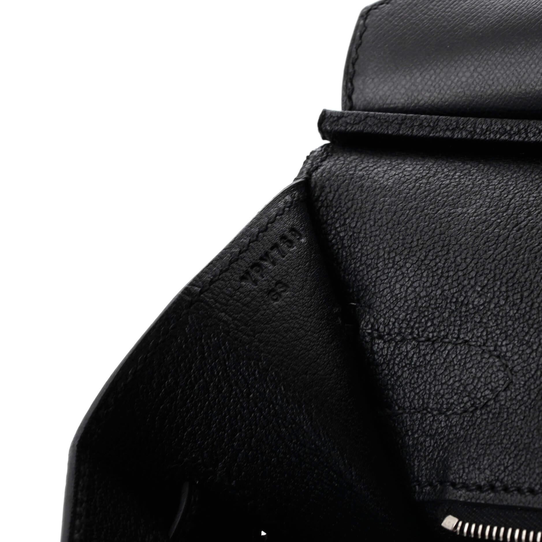 Hermes Birkin Sellier Bag Noir Madame with Palladium Hardware 30 4
