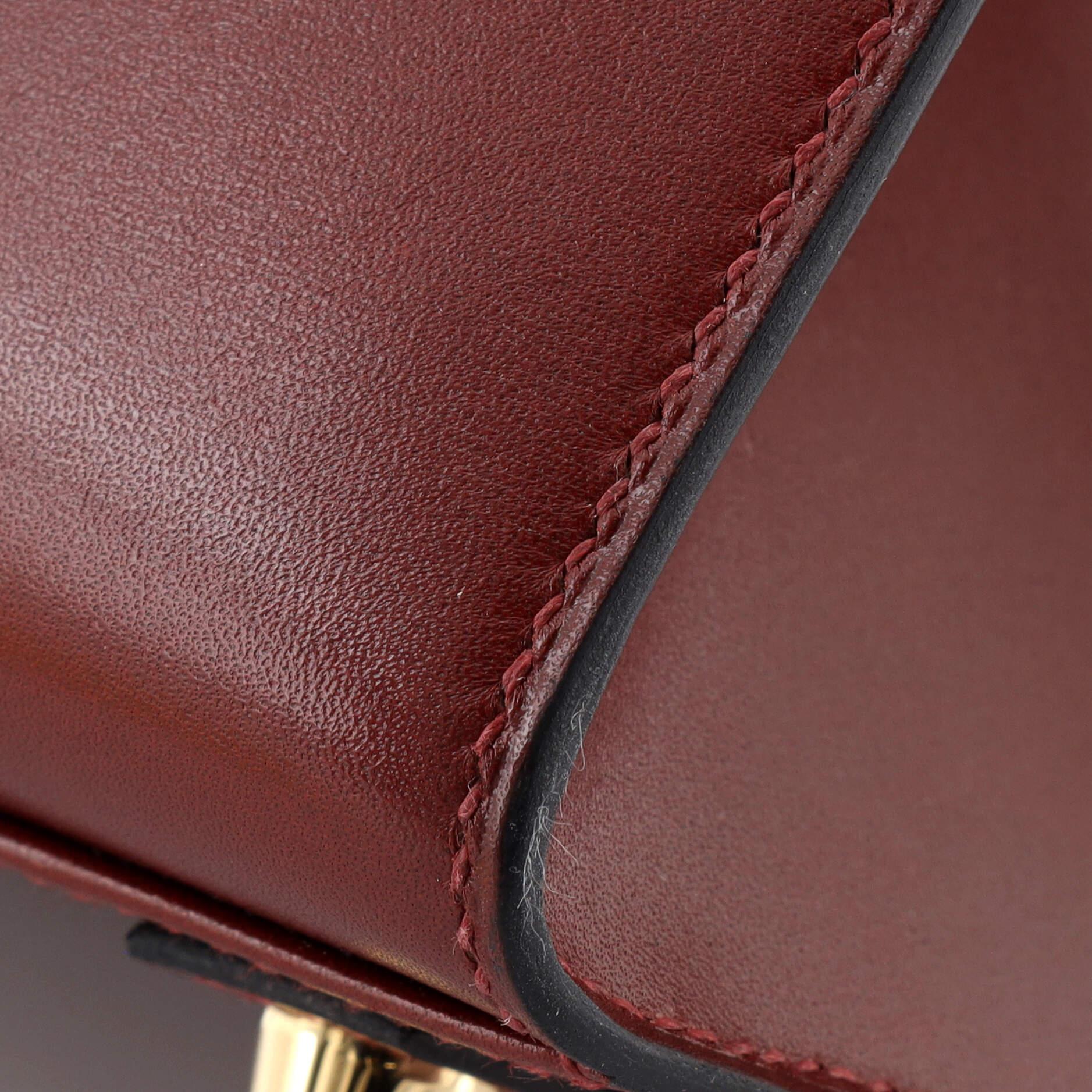 Hermes Birkin Sellier Tasche Rouge H Box Kalb mit Gold Hardware 25 im Angebot 3