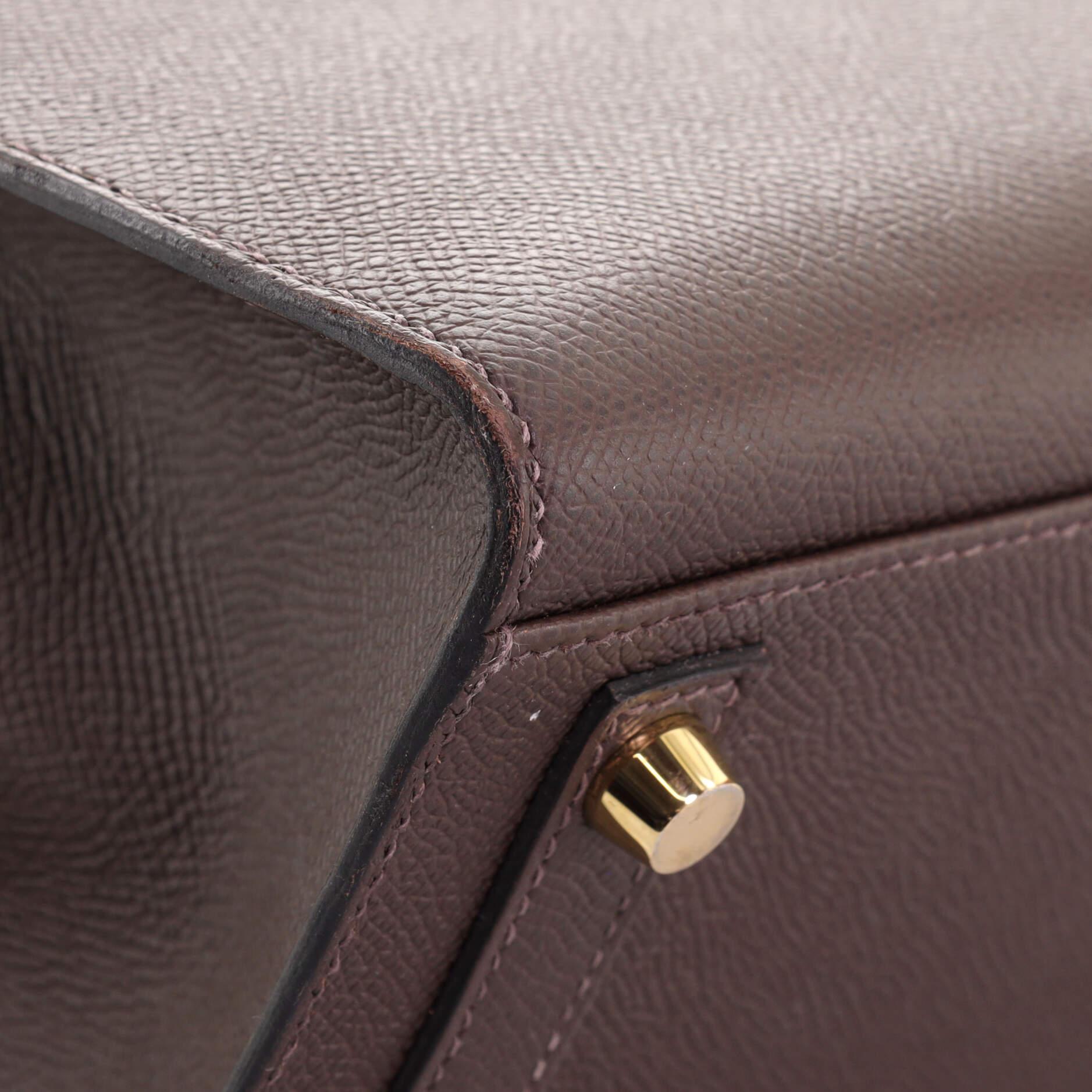 Hermes Birkin Sellier Bag Rouge Sellier Epsom with Gold Hardware 30 4