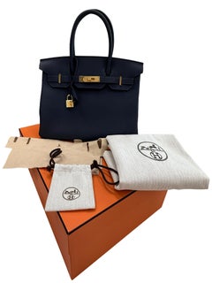 Hermes Birkin Size 30 Grimist Togo Leather With Gold Hardware Handbag