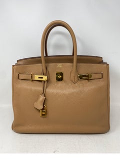 Hermes Birkin Tabac 35 Bag
