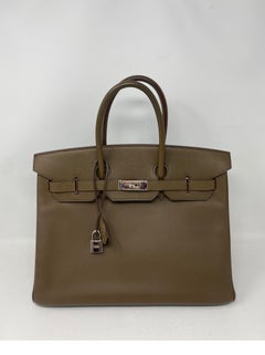 Hermes Birkin Taupe 35