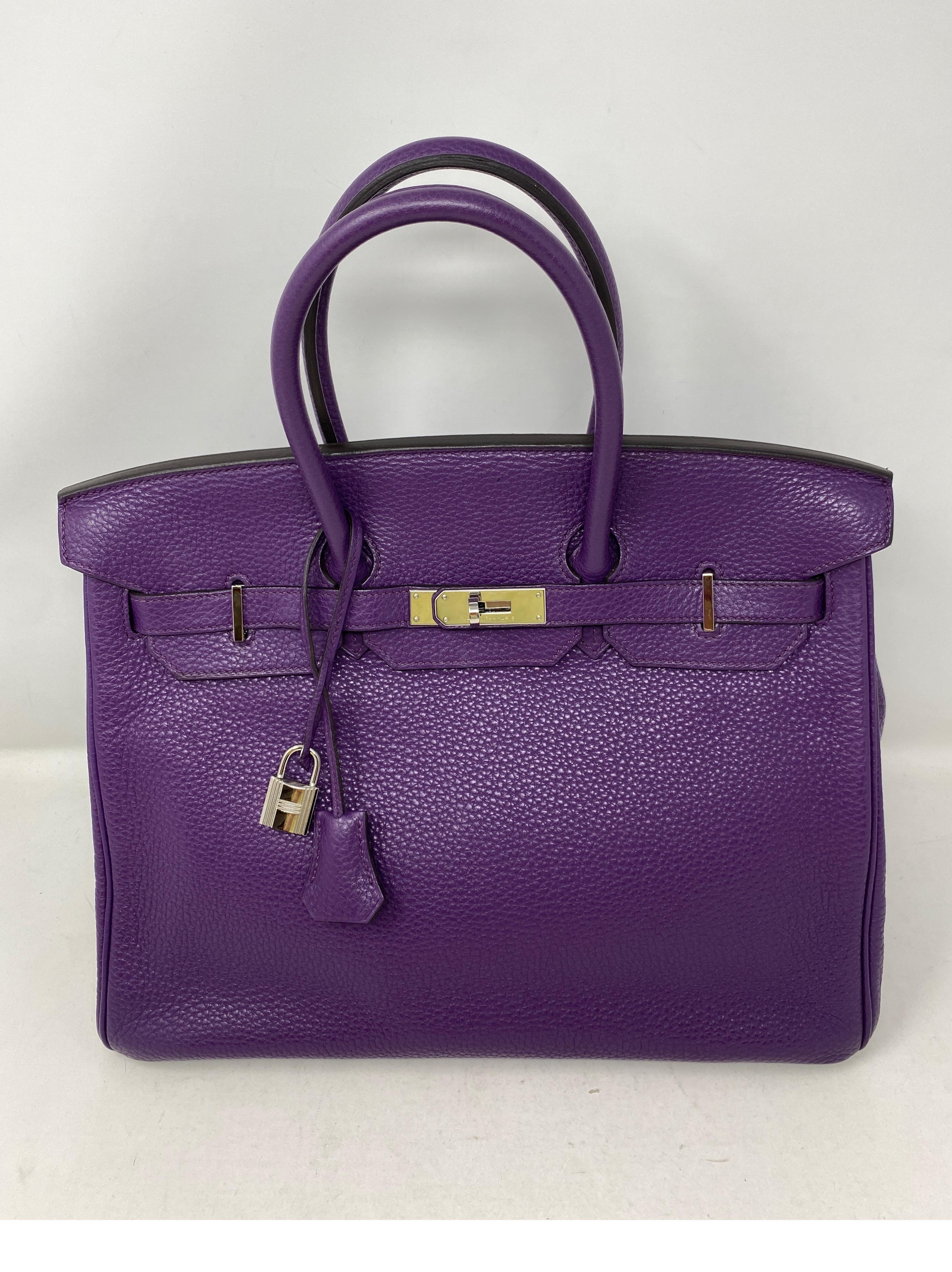 Hermes Birkin Ultraviolet 35 Bag at 1stDibs