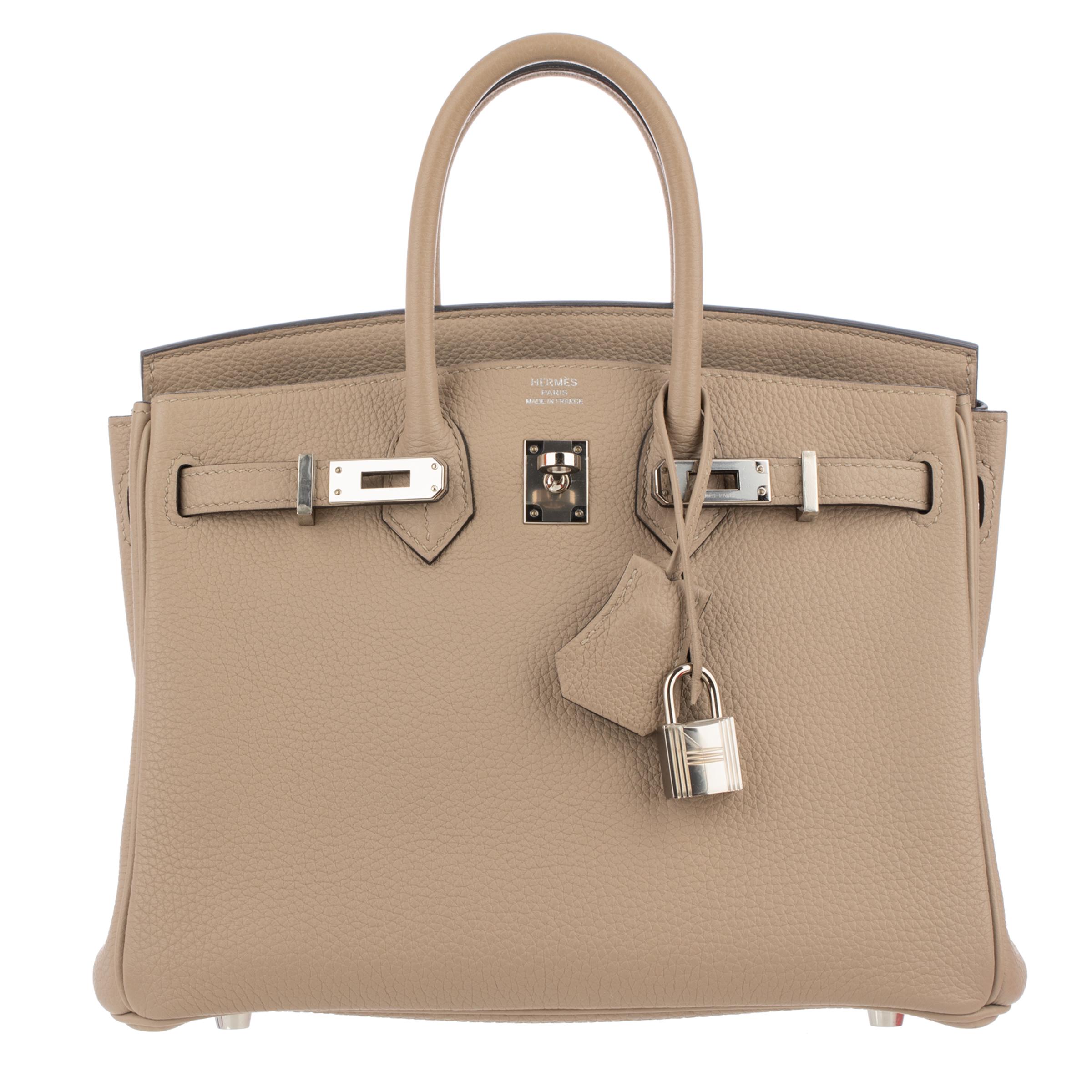 Women's or Men's Hermes Birkin Verso 25cm Gris Tourterelle & Blue Ocean Togo Leather For Sale