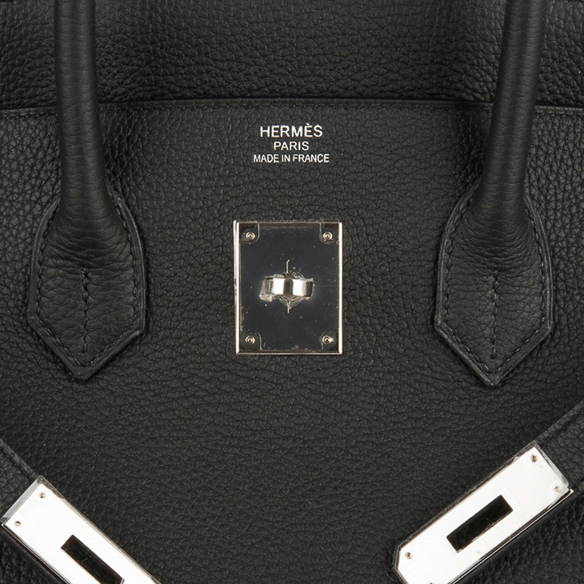 Hermes Birkin Verso 35 Black Blue Agate Bag Togo Leather Palladium Hardware In New Condition In Miami, FL