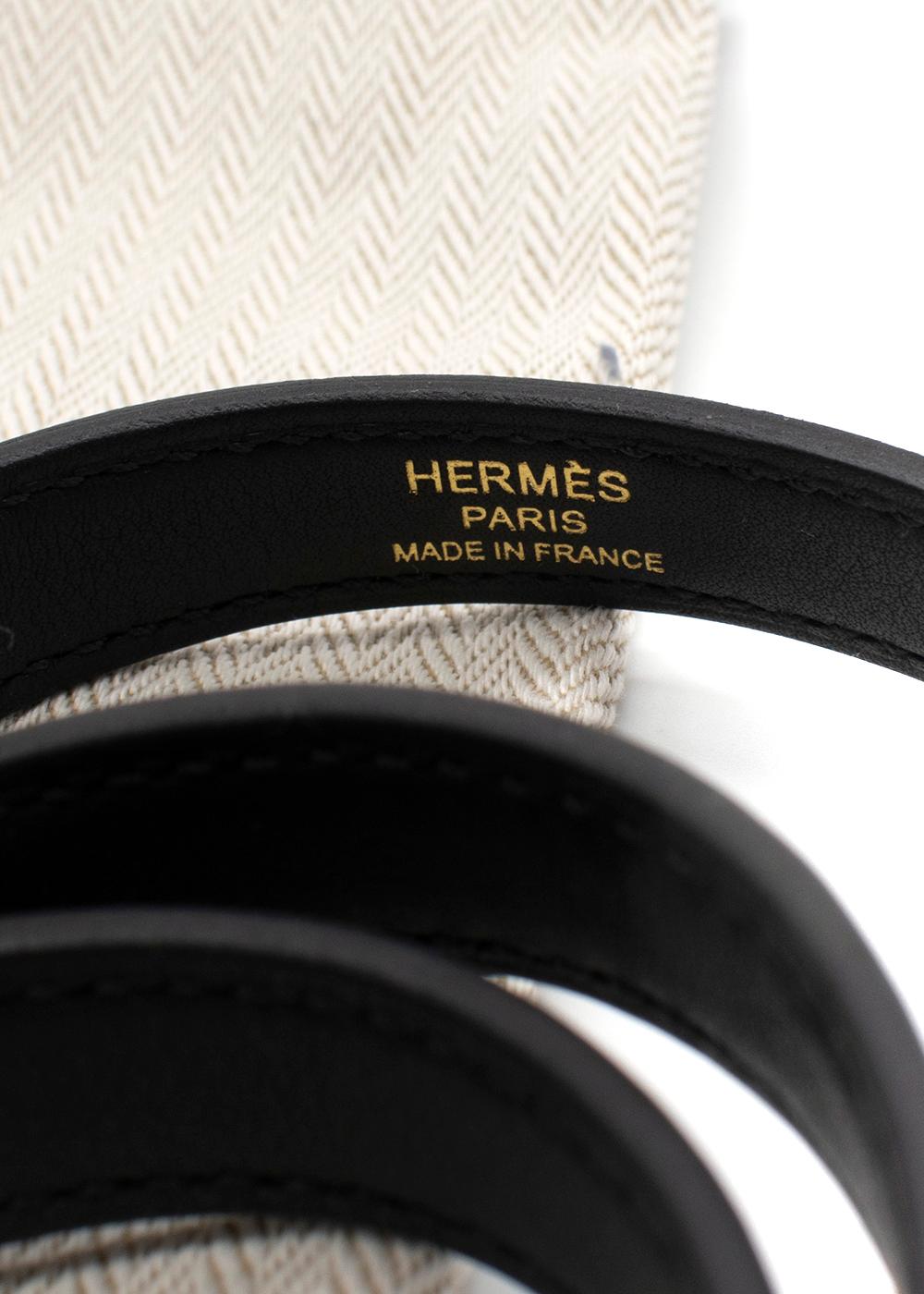 Hermes Black 29cm Swift/Clemence 2424 Bag GHW For Sale 6
