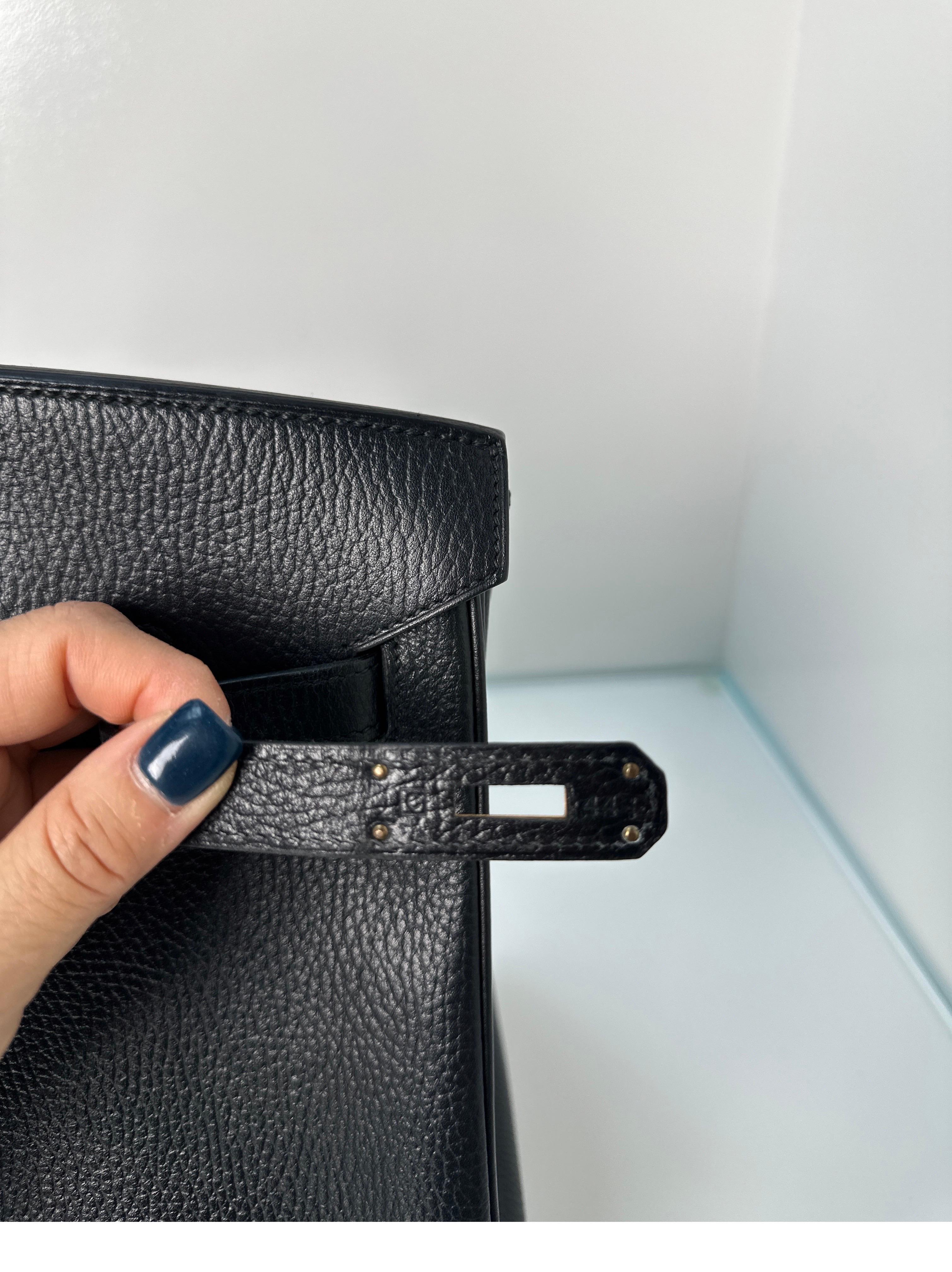 Hermes Black Ardennes Birkin 35 Bag 11
