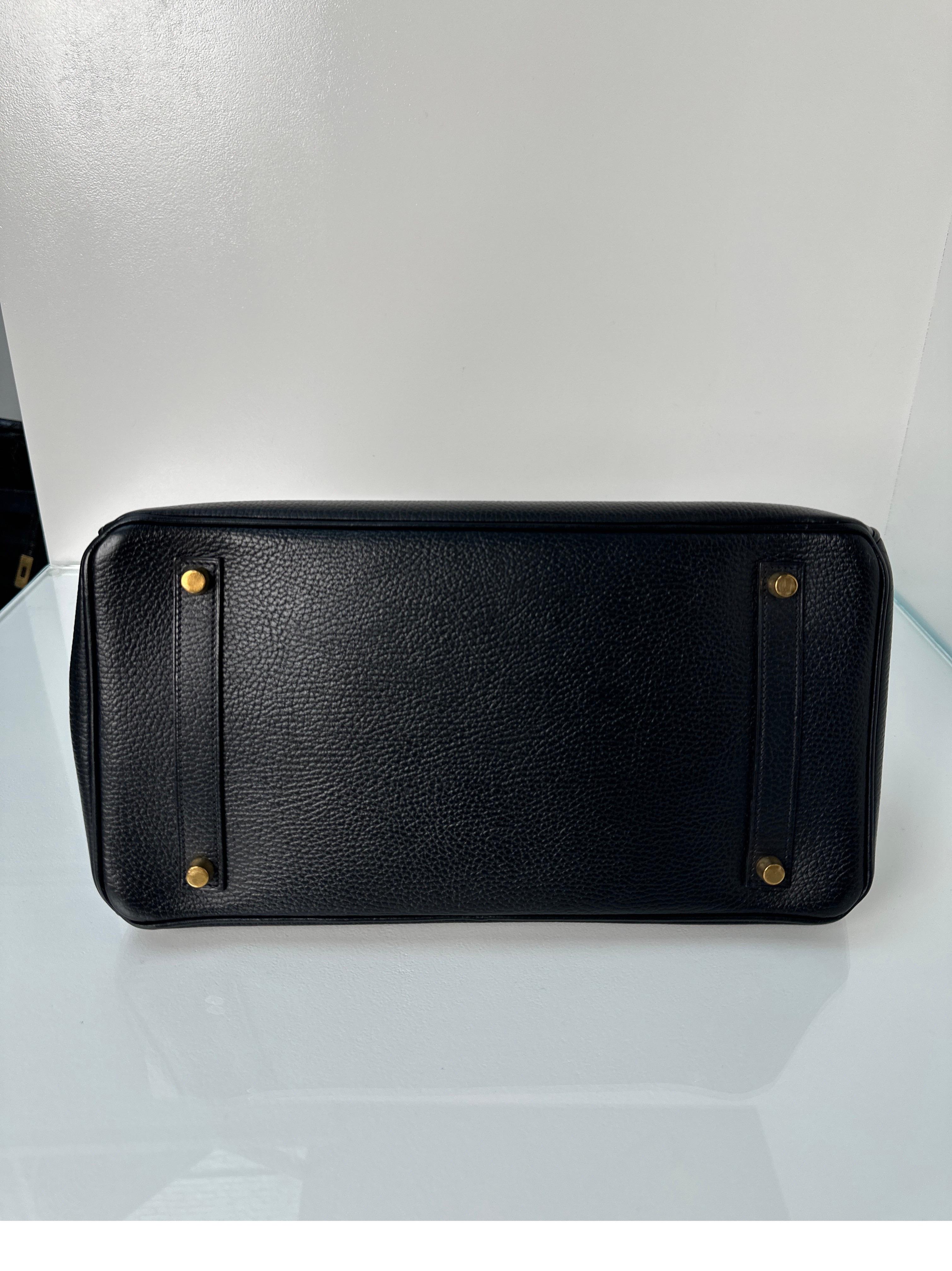 Hermes Black Ardennes Birkin 35 Bag 4