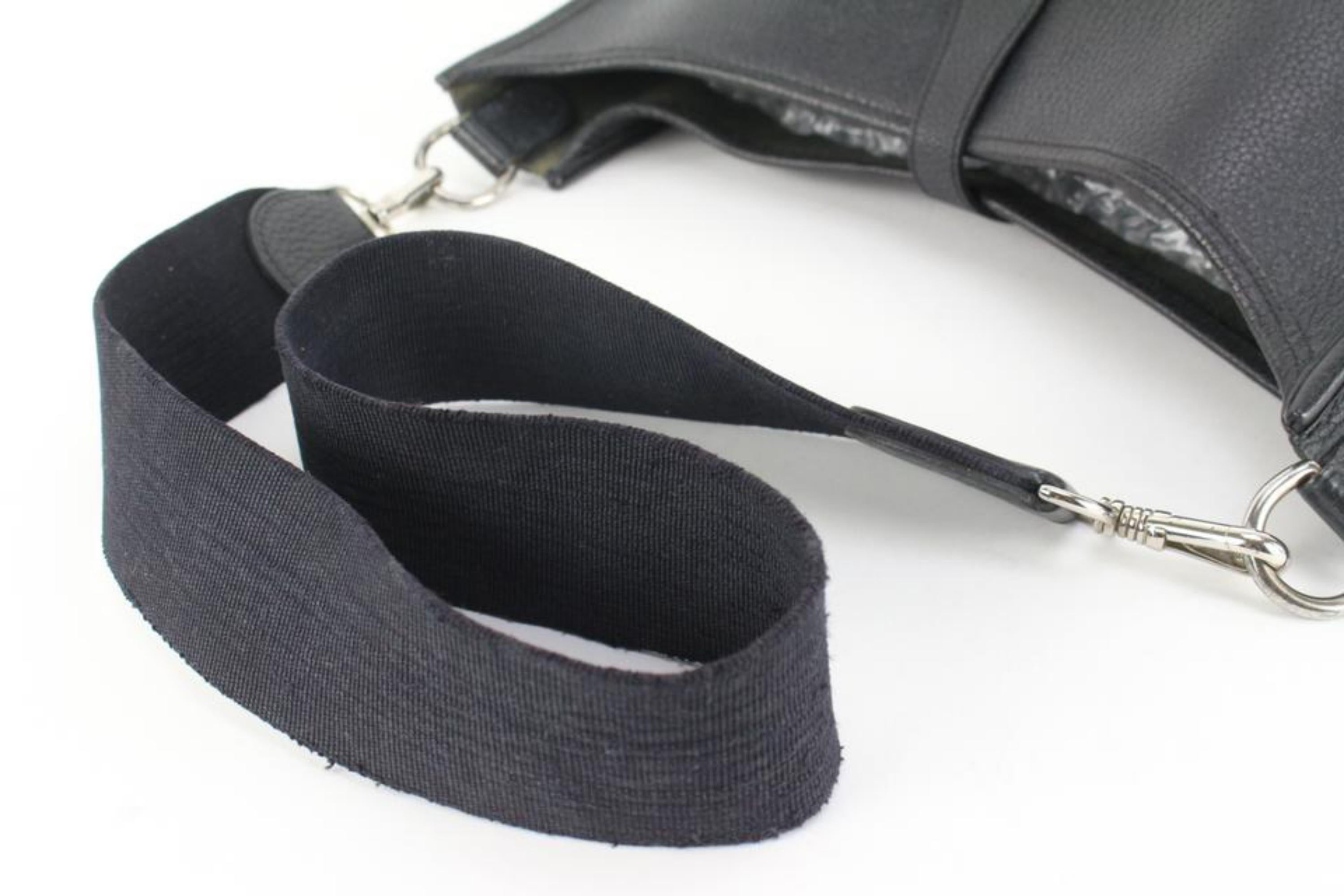 Hermès Black Ardennes Leather Evelyne GM MEssenger 58h518s 3