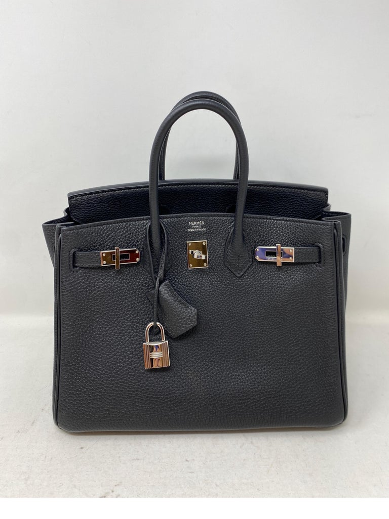 Hermes Black Birkin 25 Bag at 1stDibs | chanel birkin bag, hermes birkin  retail price, hermes 25 birkin price