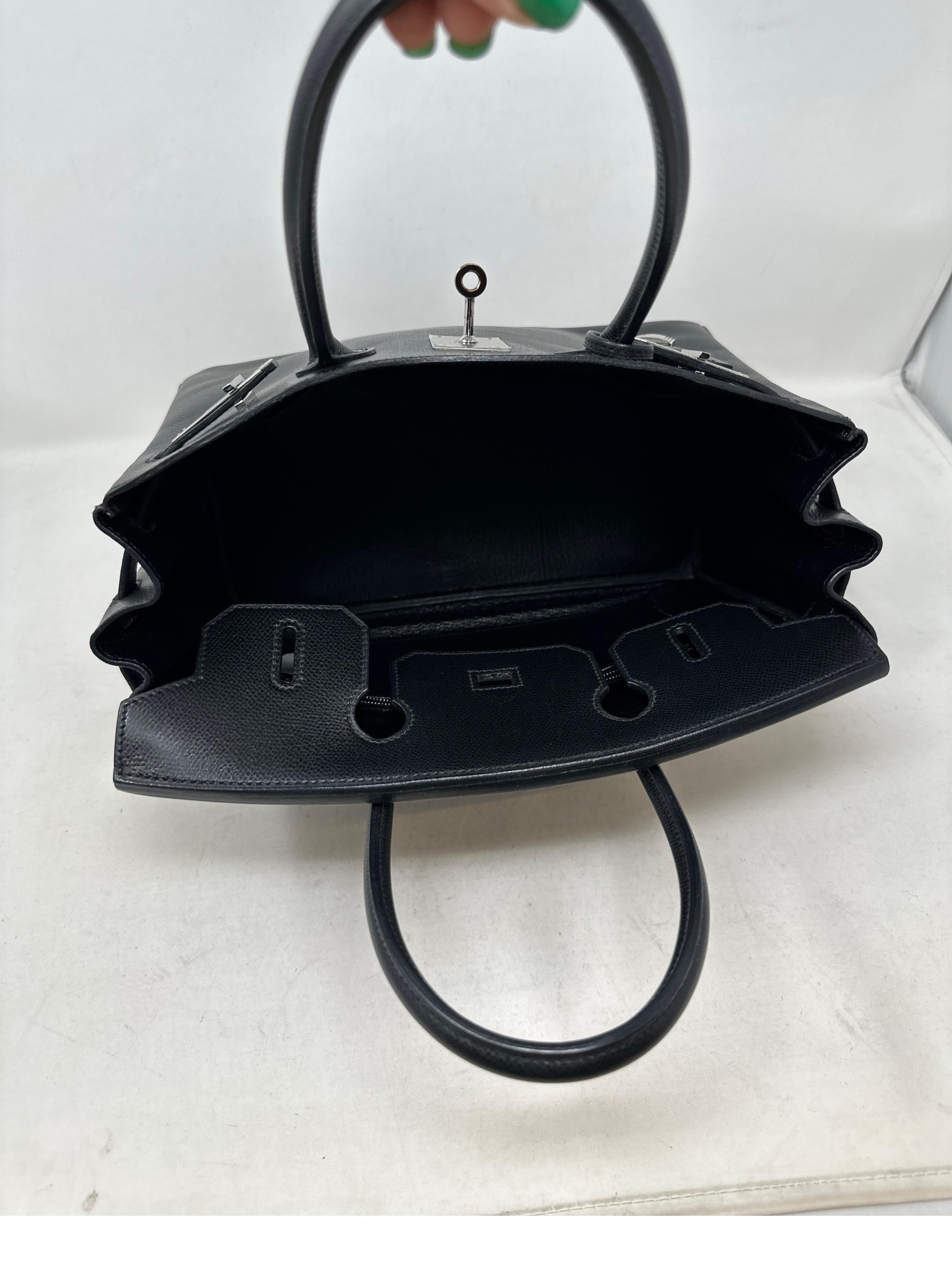 Hermès - Sac Birkin 30 noir 6