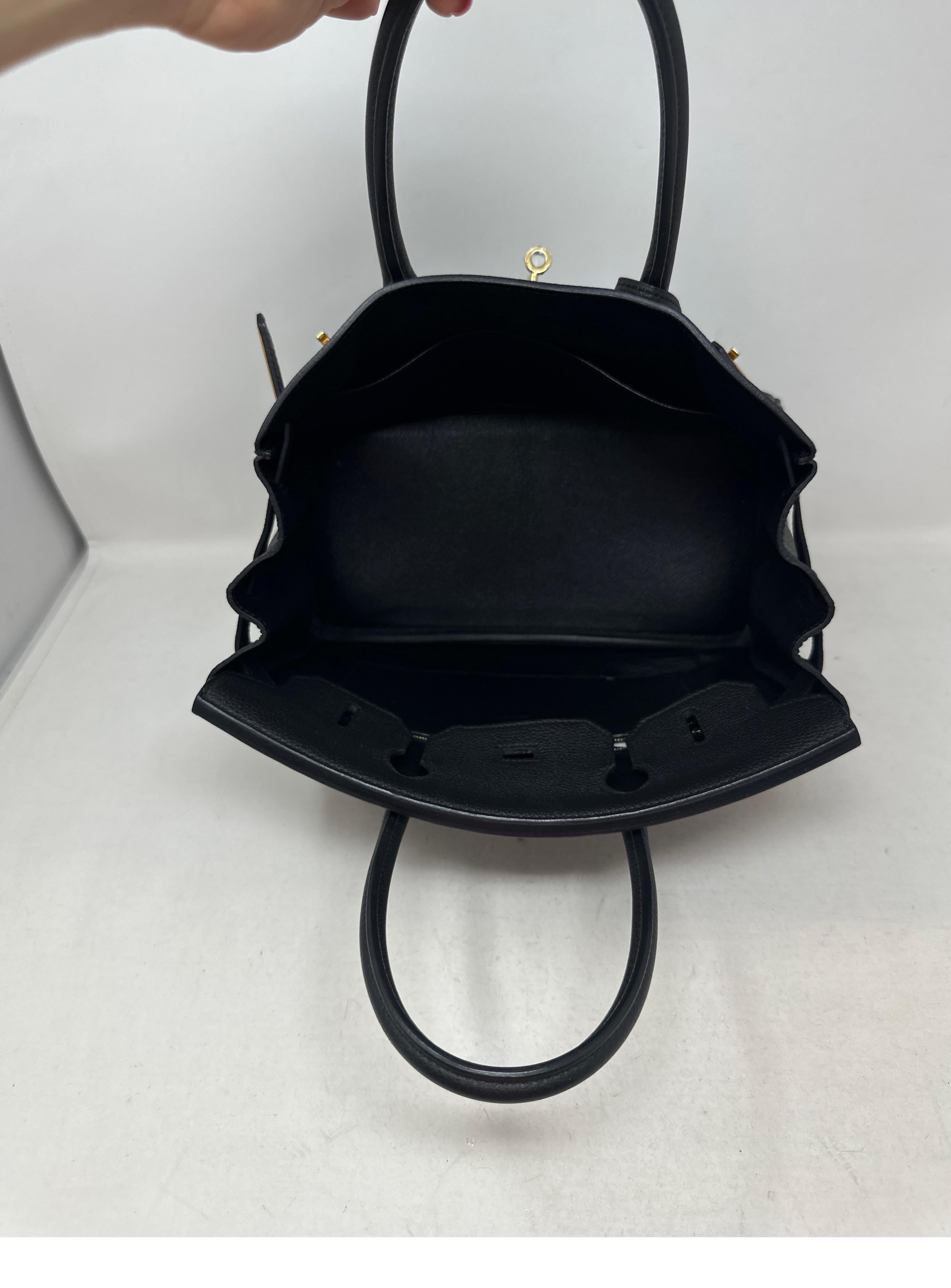 Hermès - Sac Birkin 30 noir 5