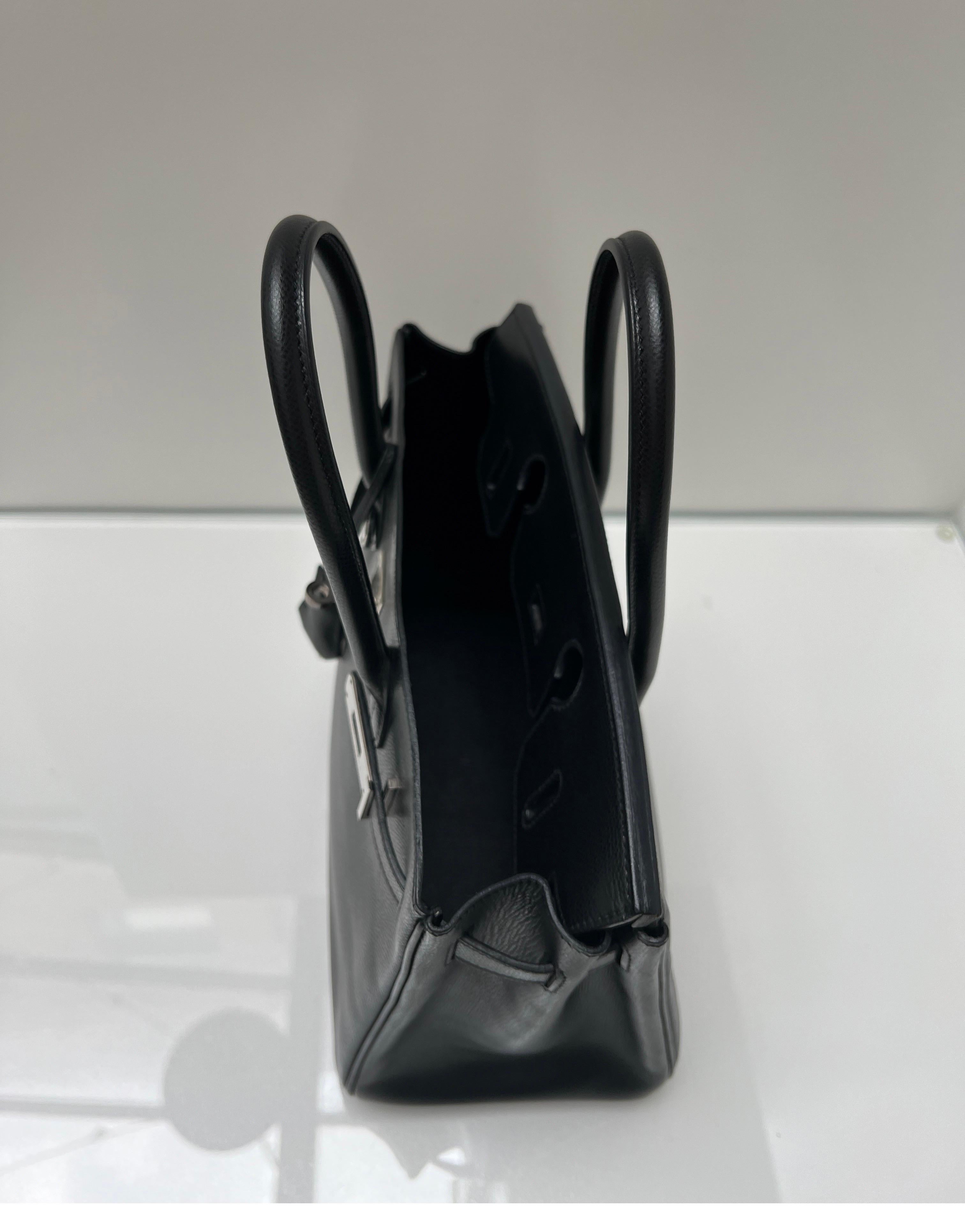 Hermès - Sac Birkin 30 noir 5