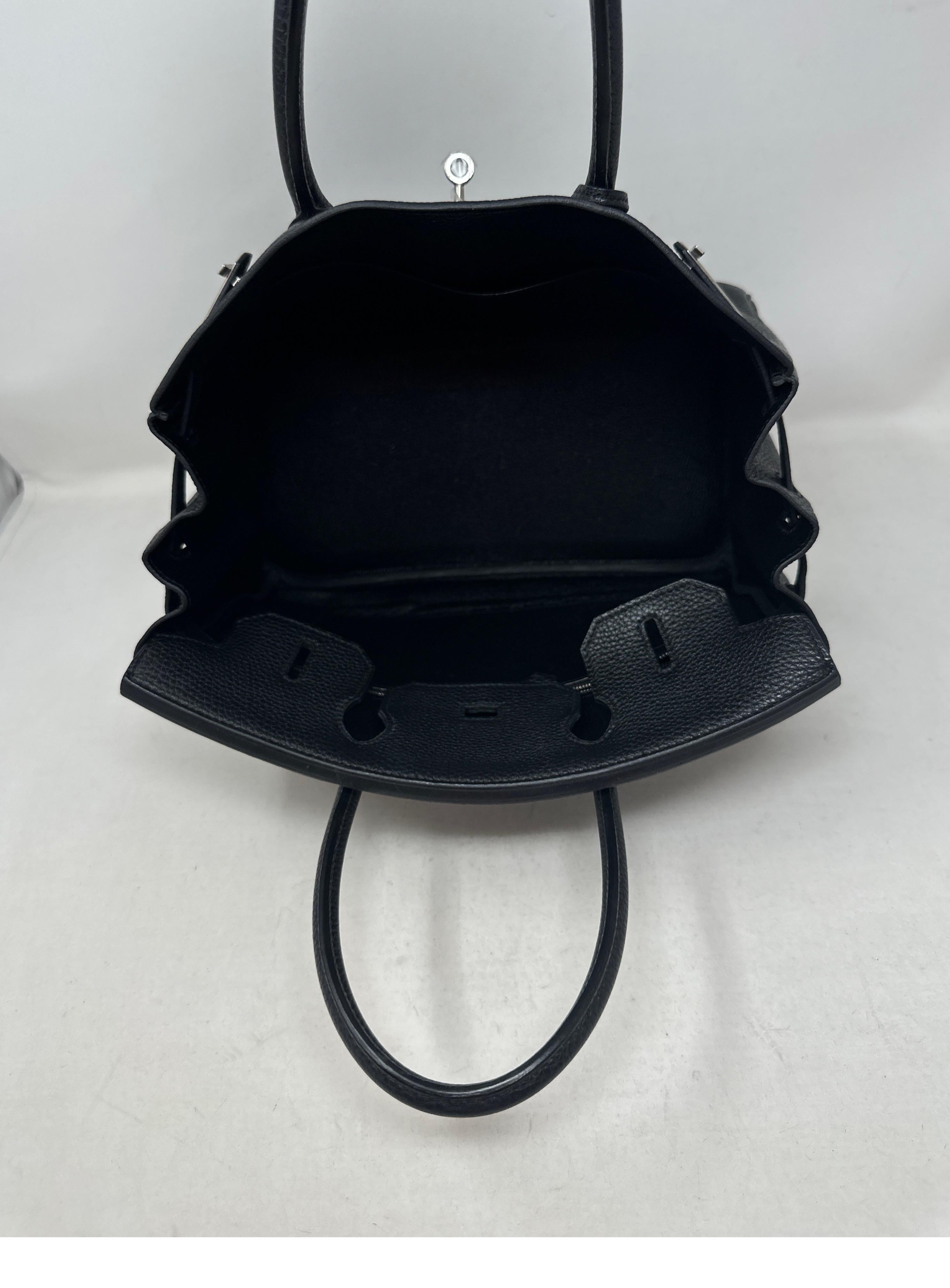 Borsa Birkin 30 nera di Hermes 3
