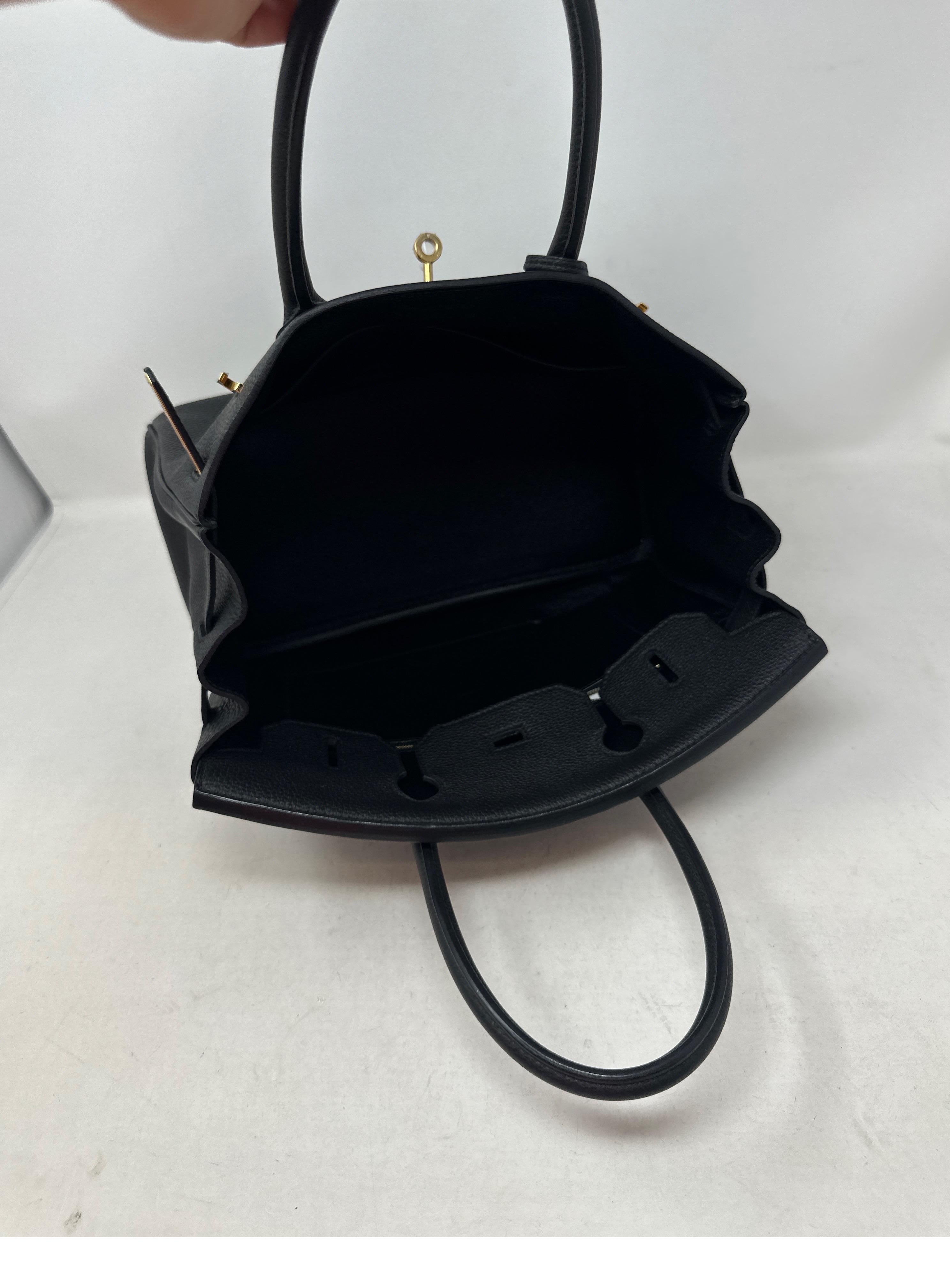 Hermès - Sac Birkin 30 noir 6