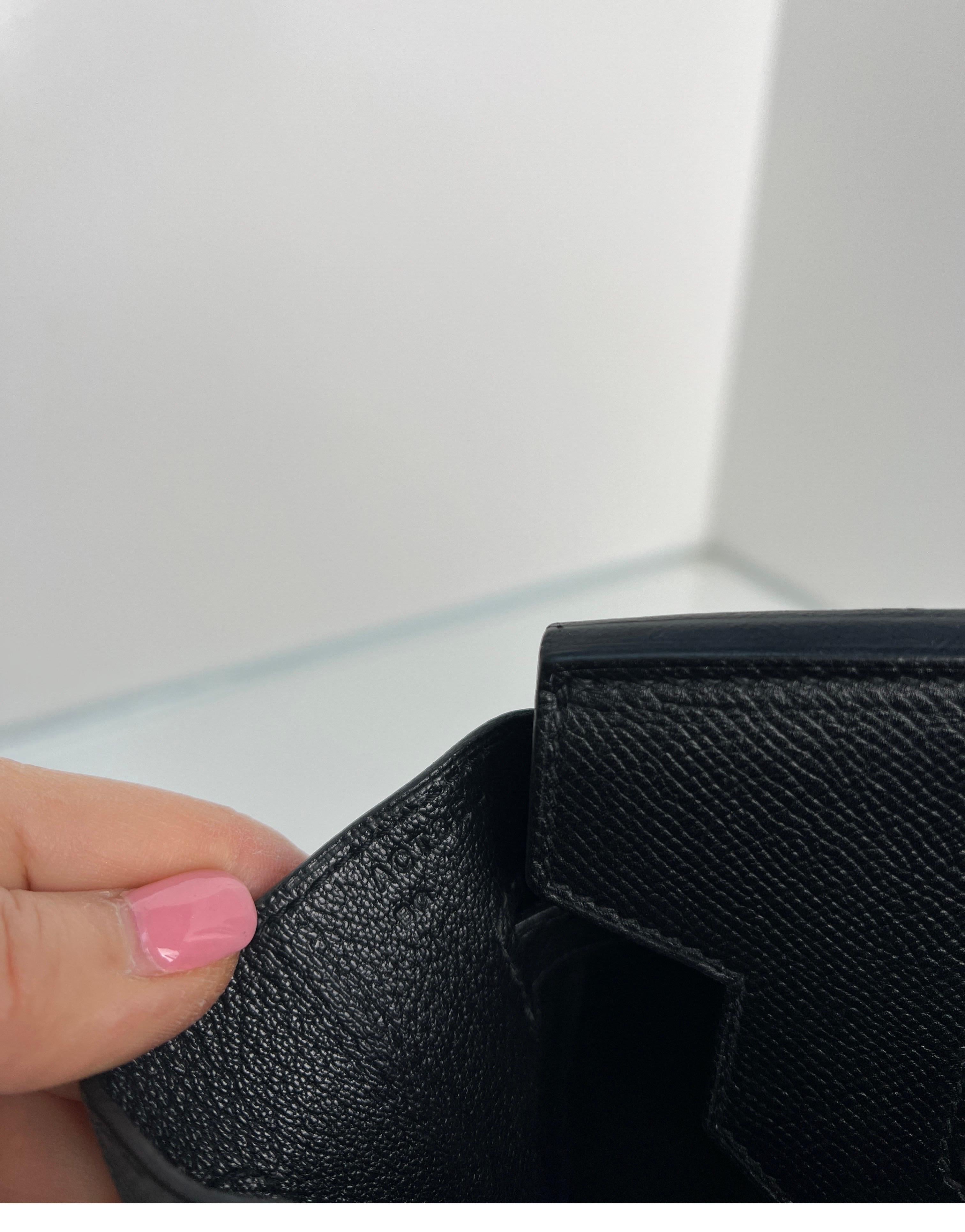 Hermes Black Birkin 30 Bag 7