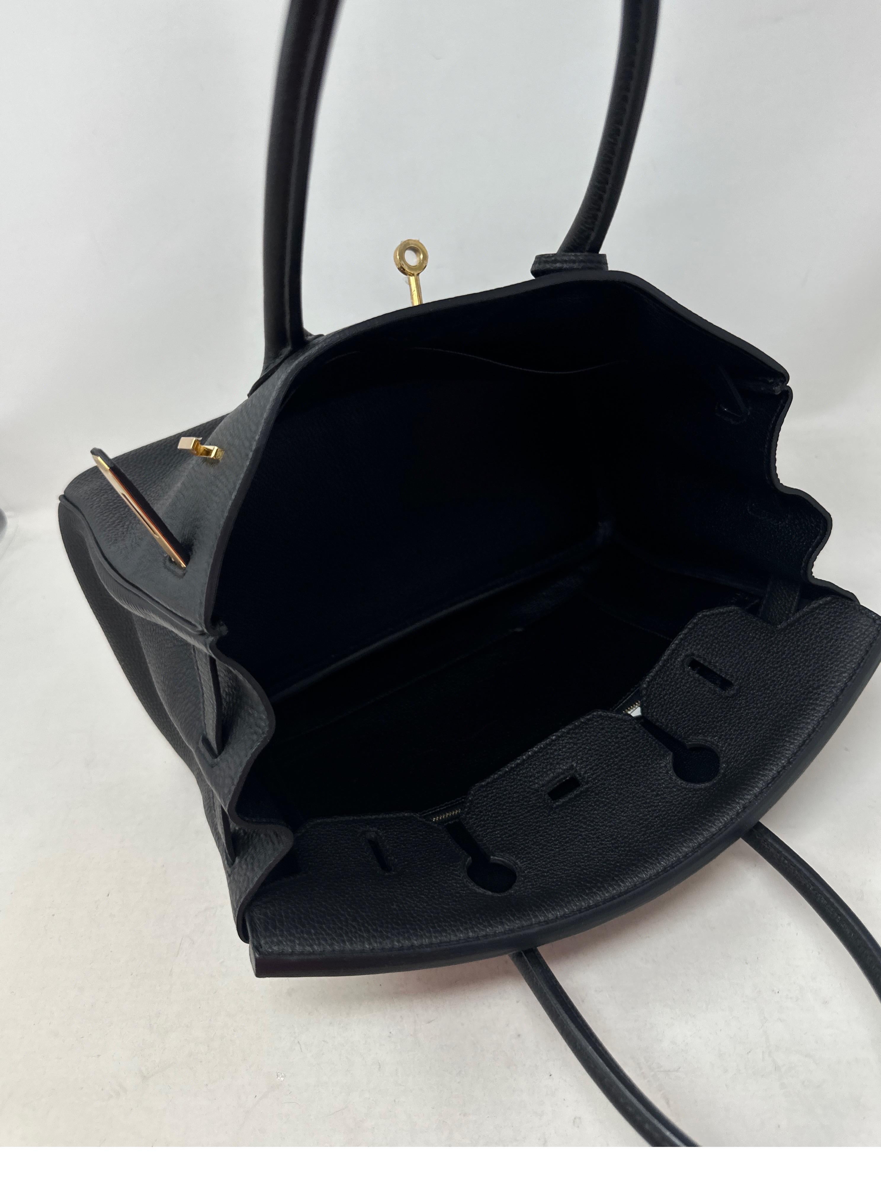 Hermès - Sac Birkin 30 noir 7