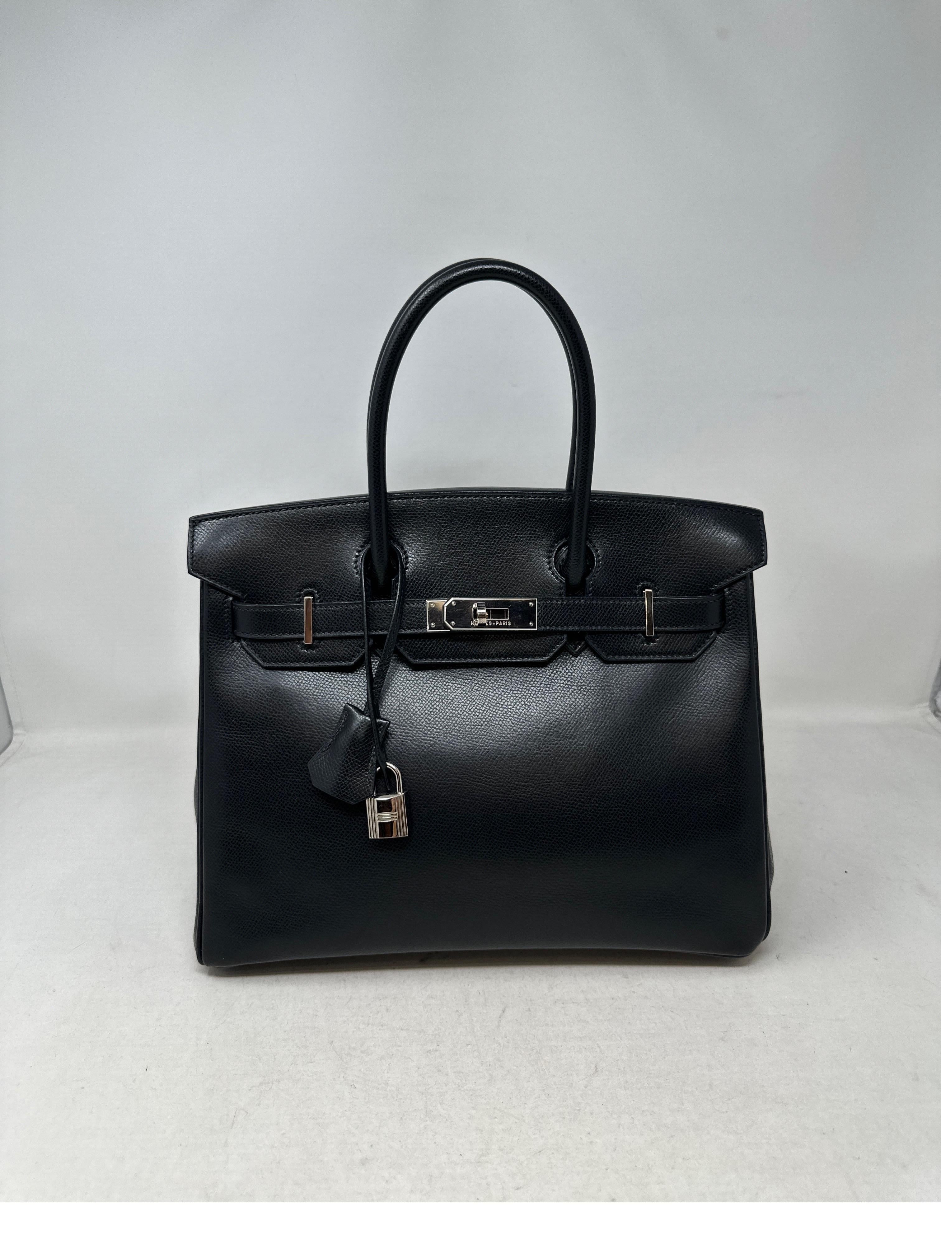 Hermès - Sac Birkin 30 noir 9