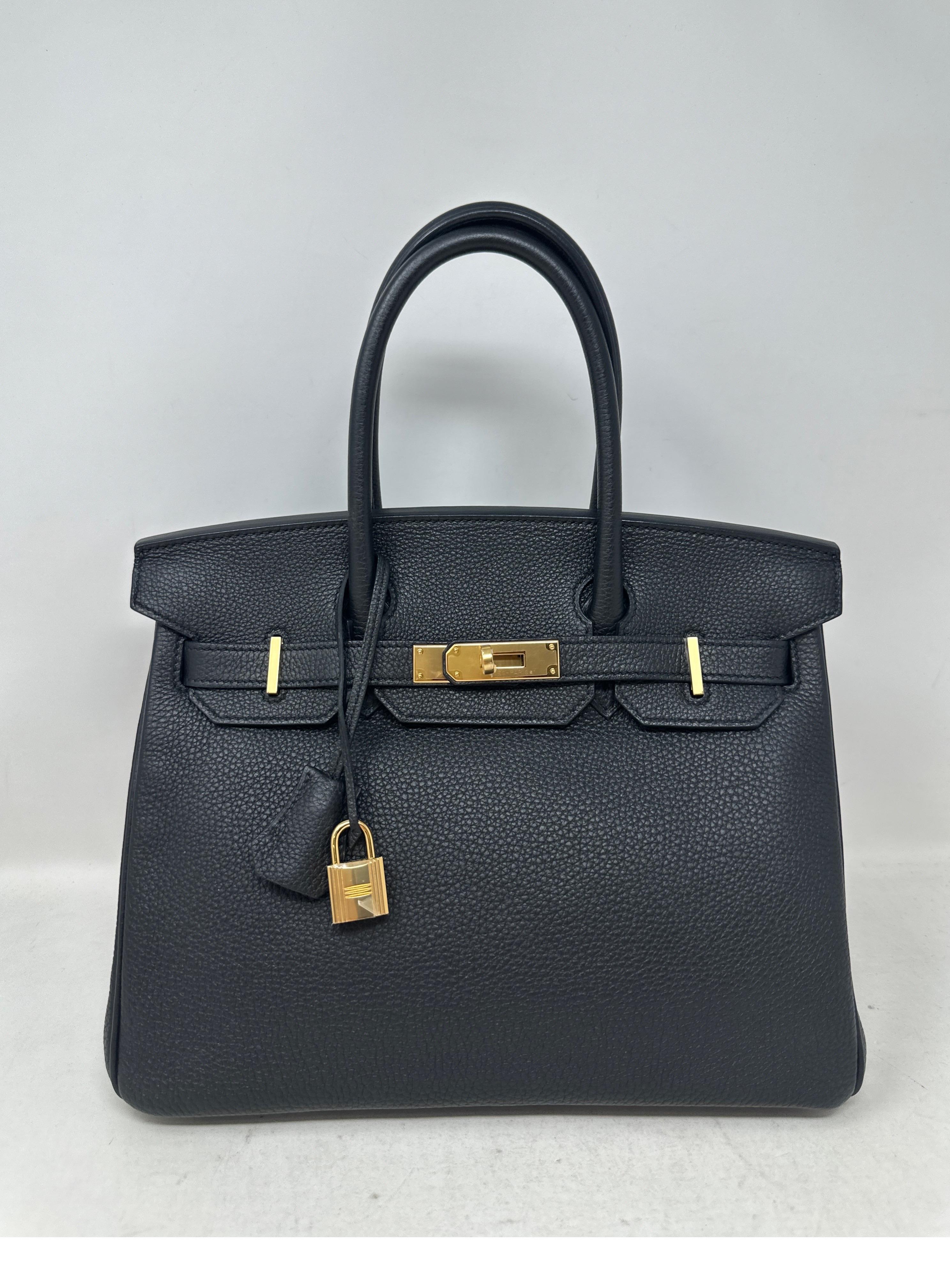 Hermès - Sac Birkin 30 noir 8