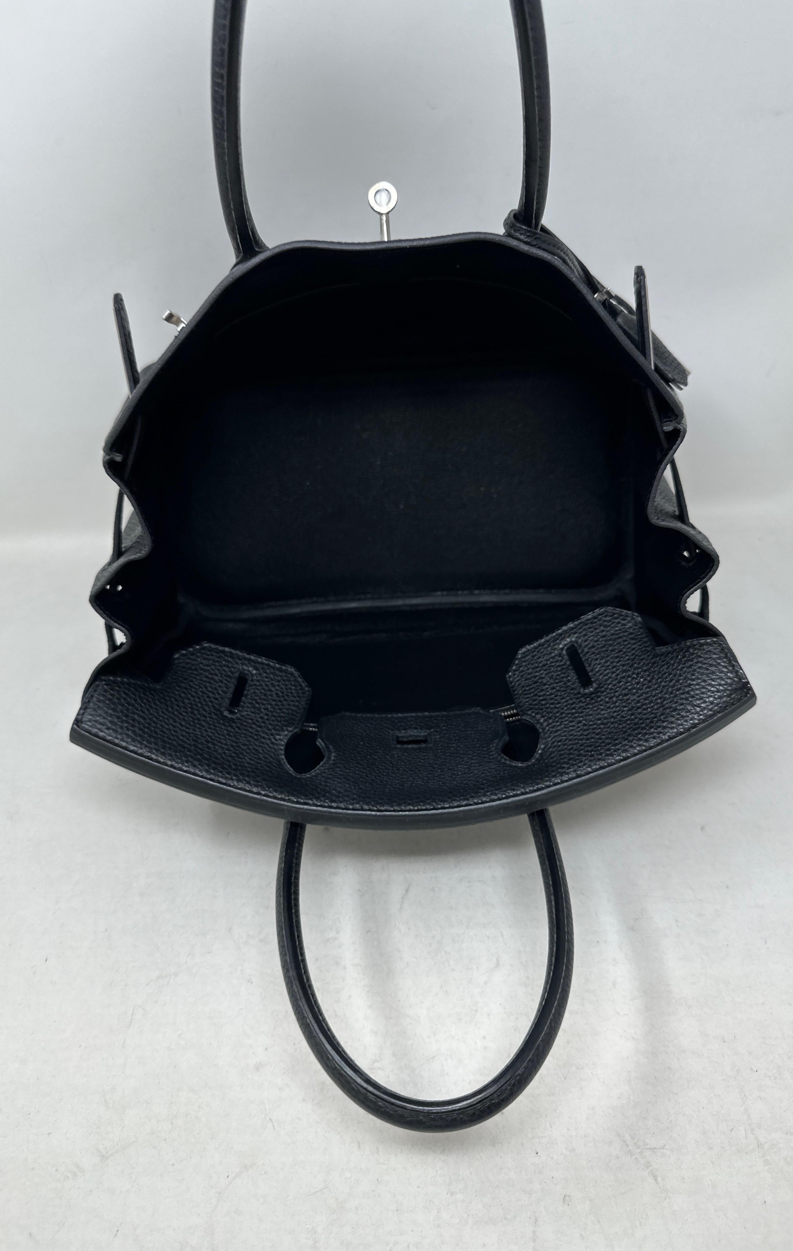 Hermès - Sac Birkin 30 noir 8