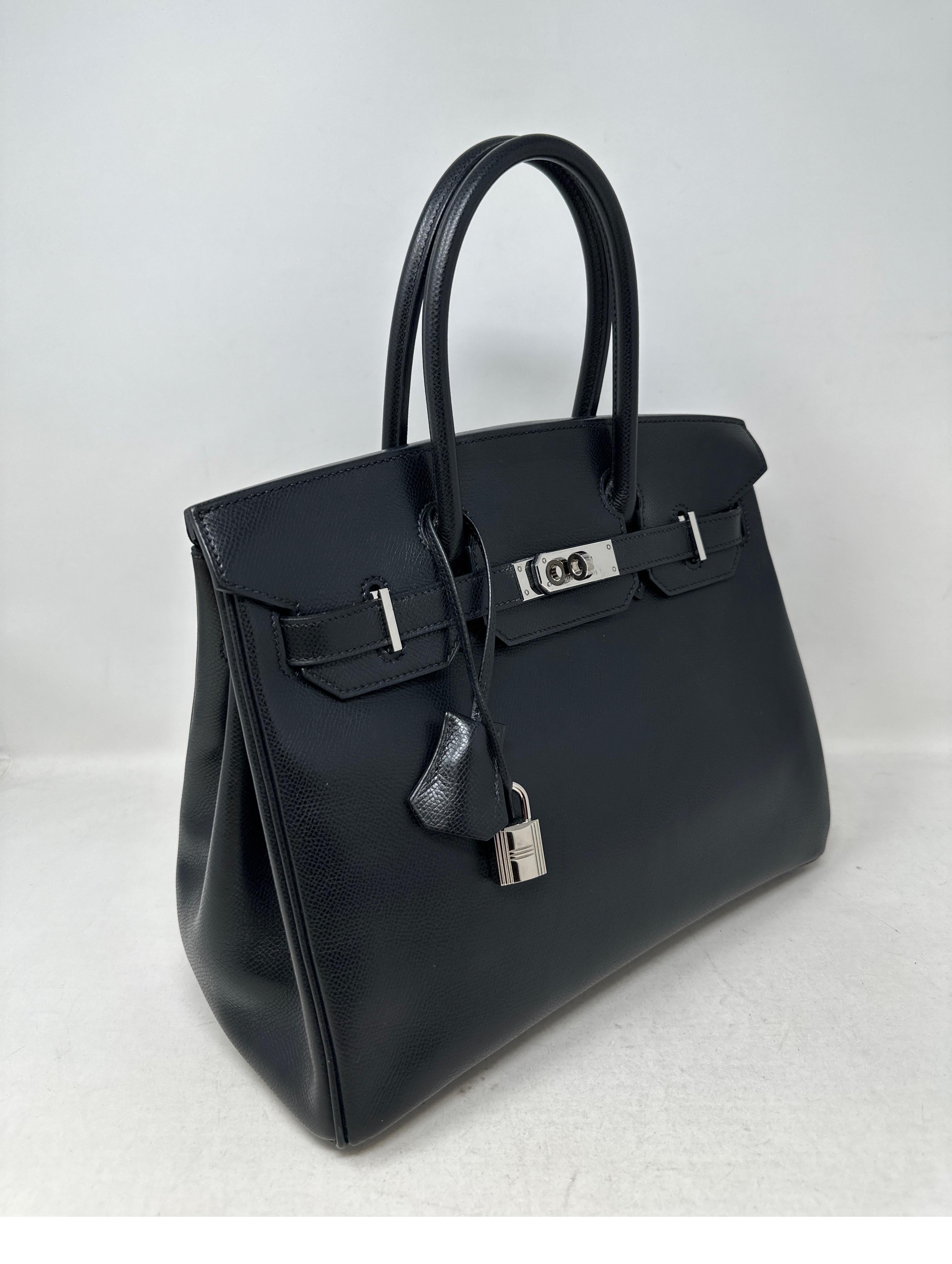 Hermès - Sac Birkin 30 noir 10