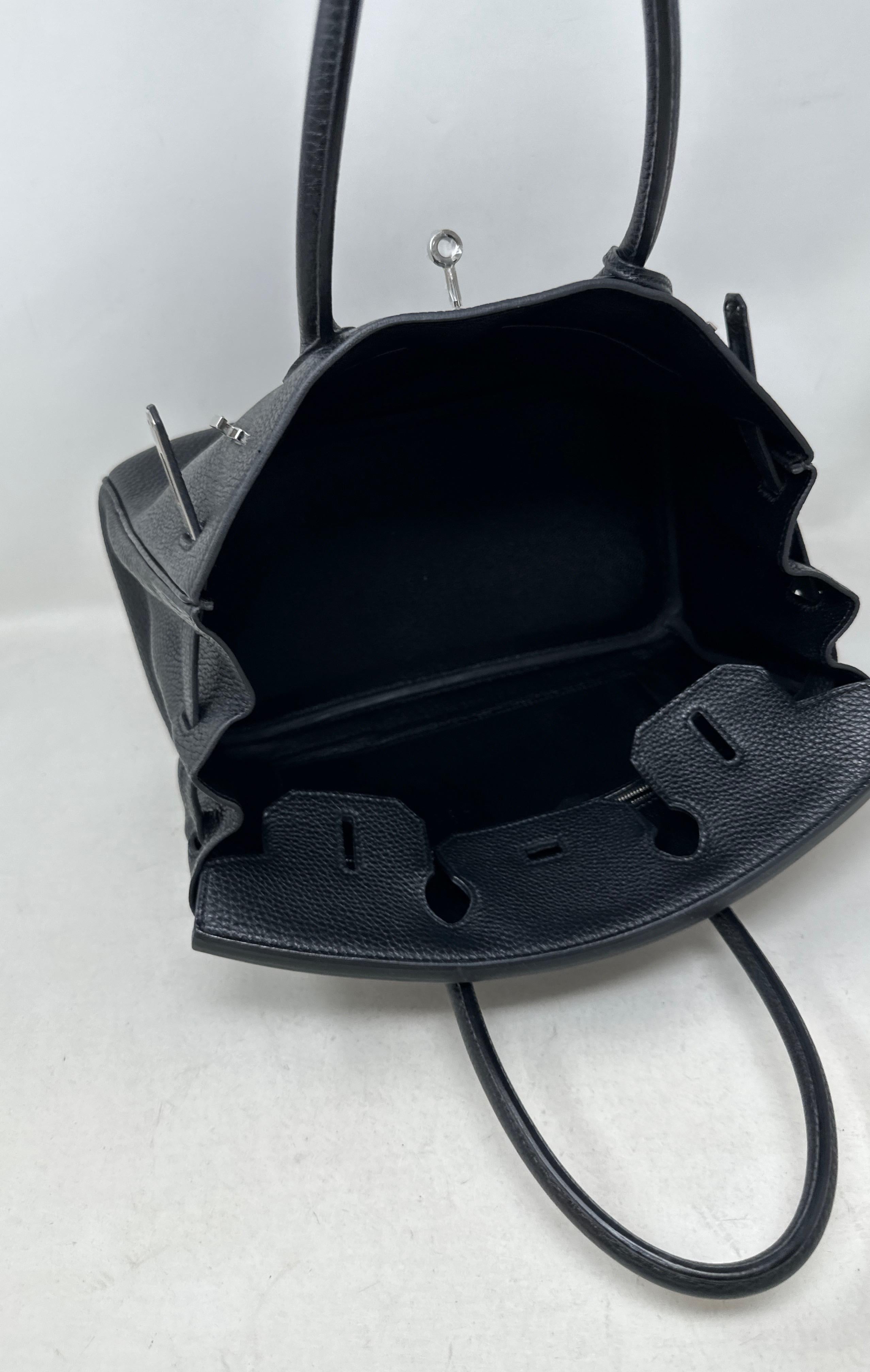 Hermès - Sac Birkin 30 noir 9