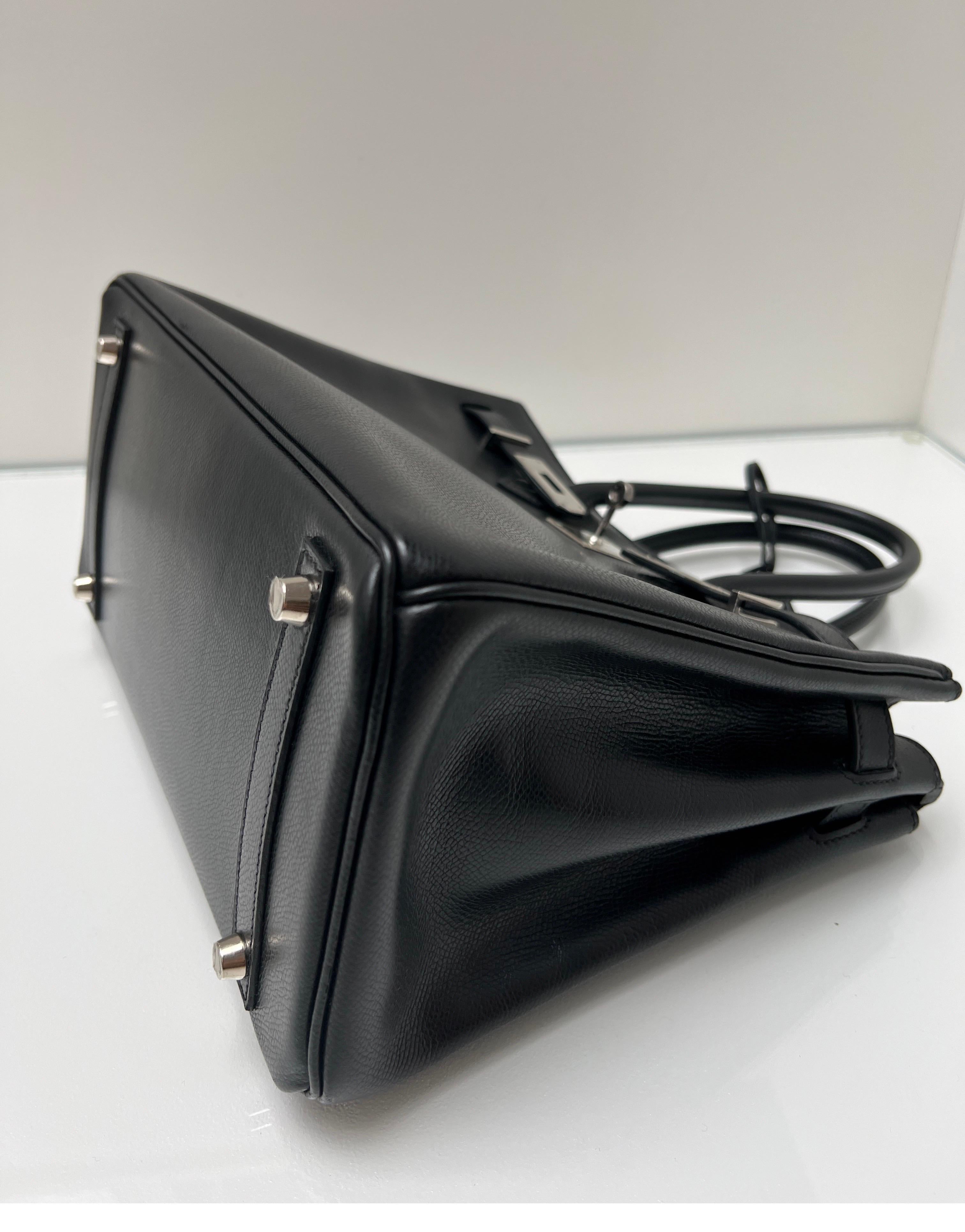 Hermès - Sac Birkin 30 noir 9