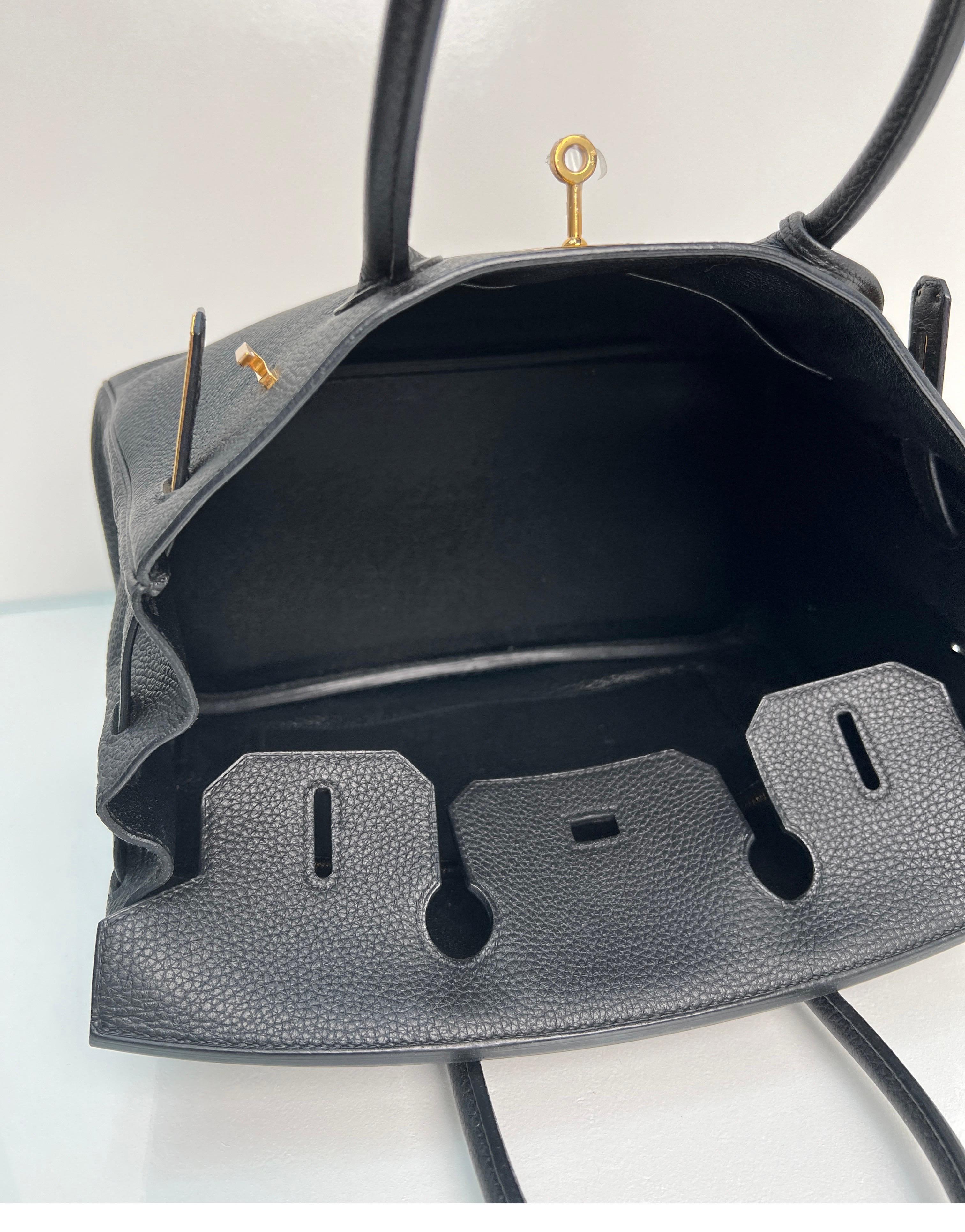 Hermès - Sac Birkin 30 noir 9