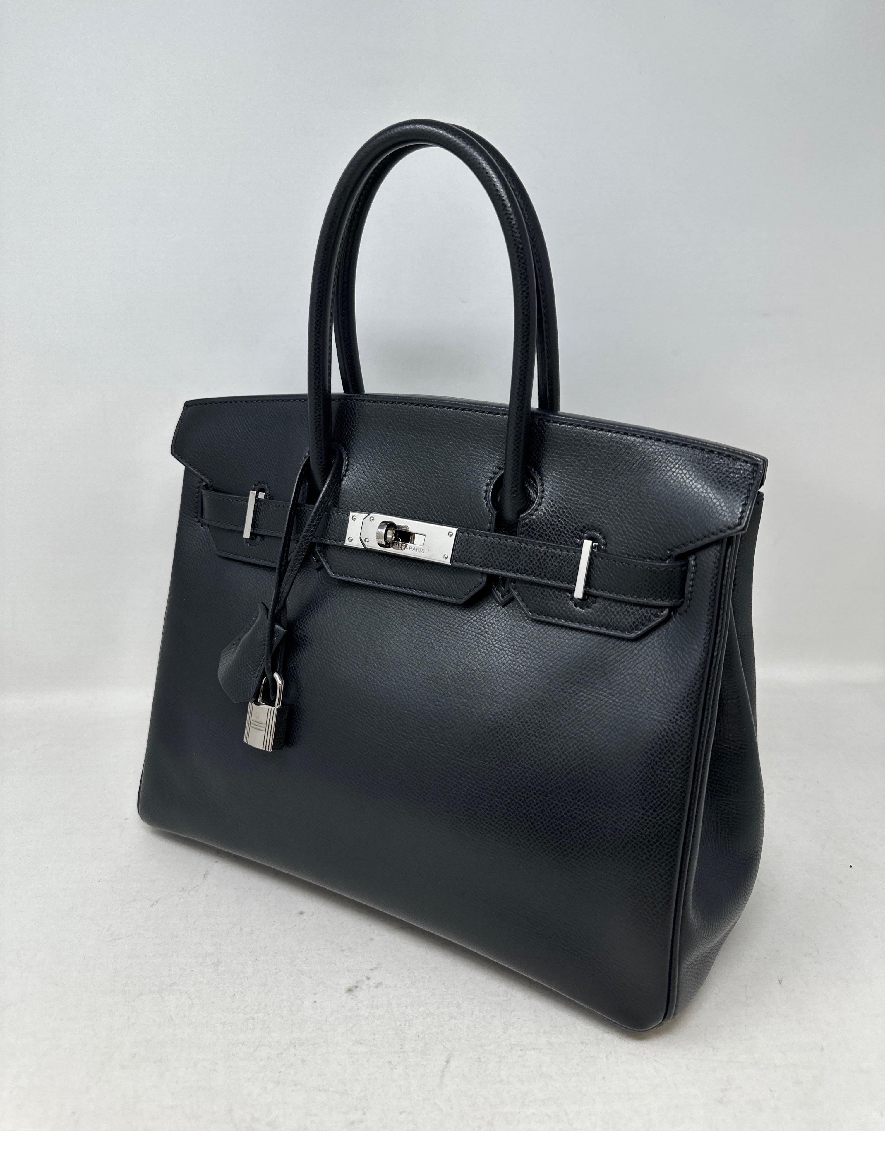 Hermès - Sac Birkin 30 noir 11