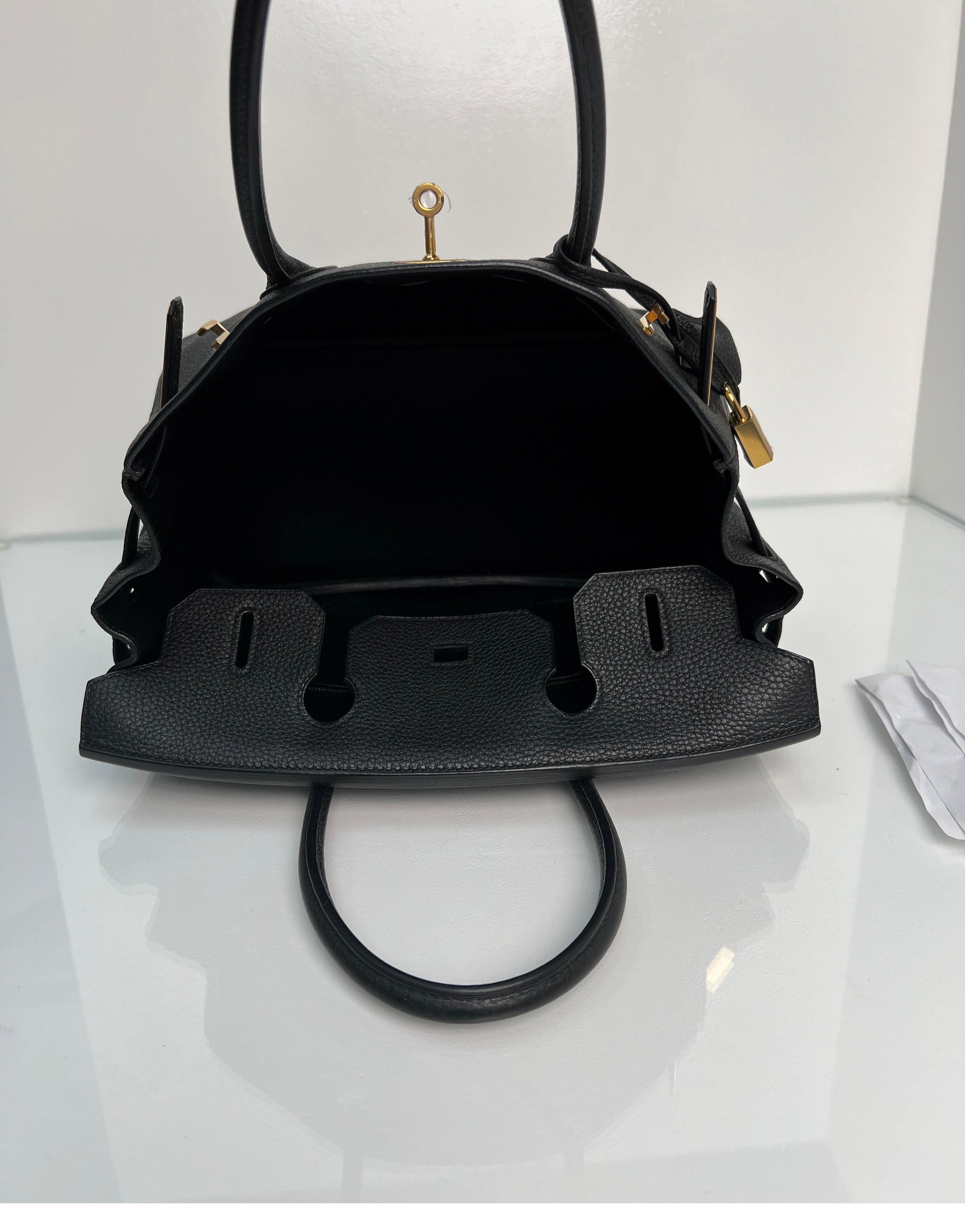 Hermès - Sac Birkin 30 noir 10