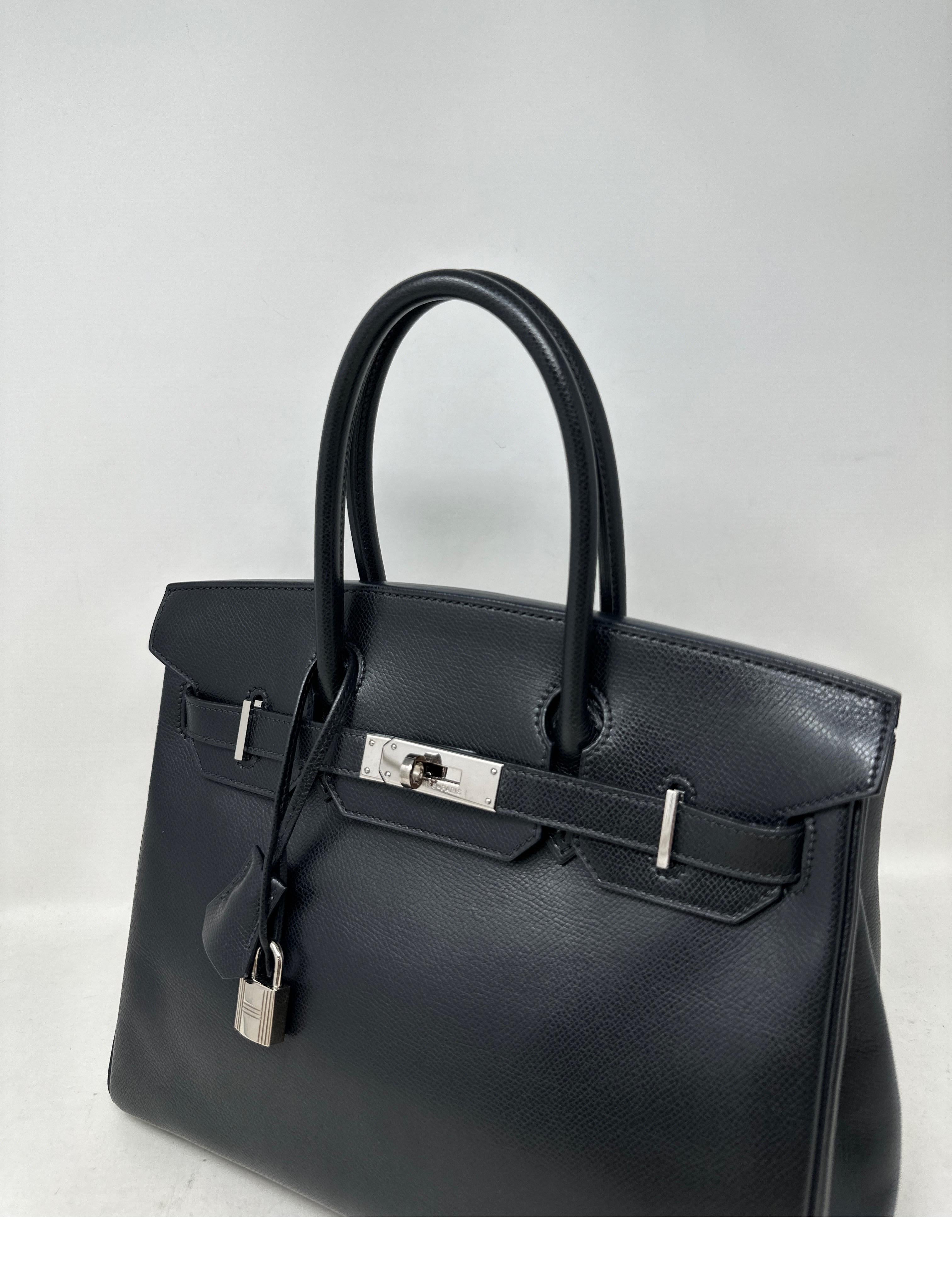 Hermès - Sac Birkin 30 noir 12