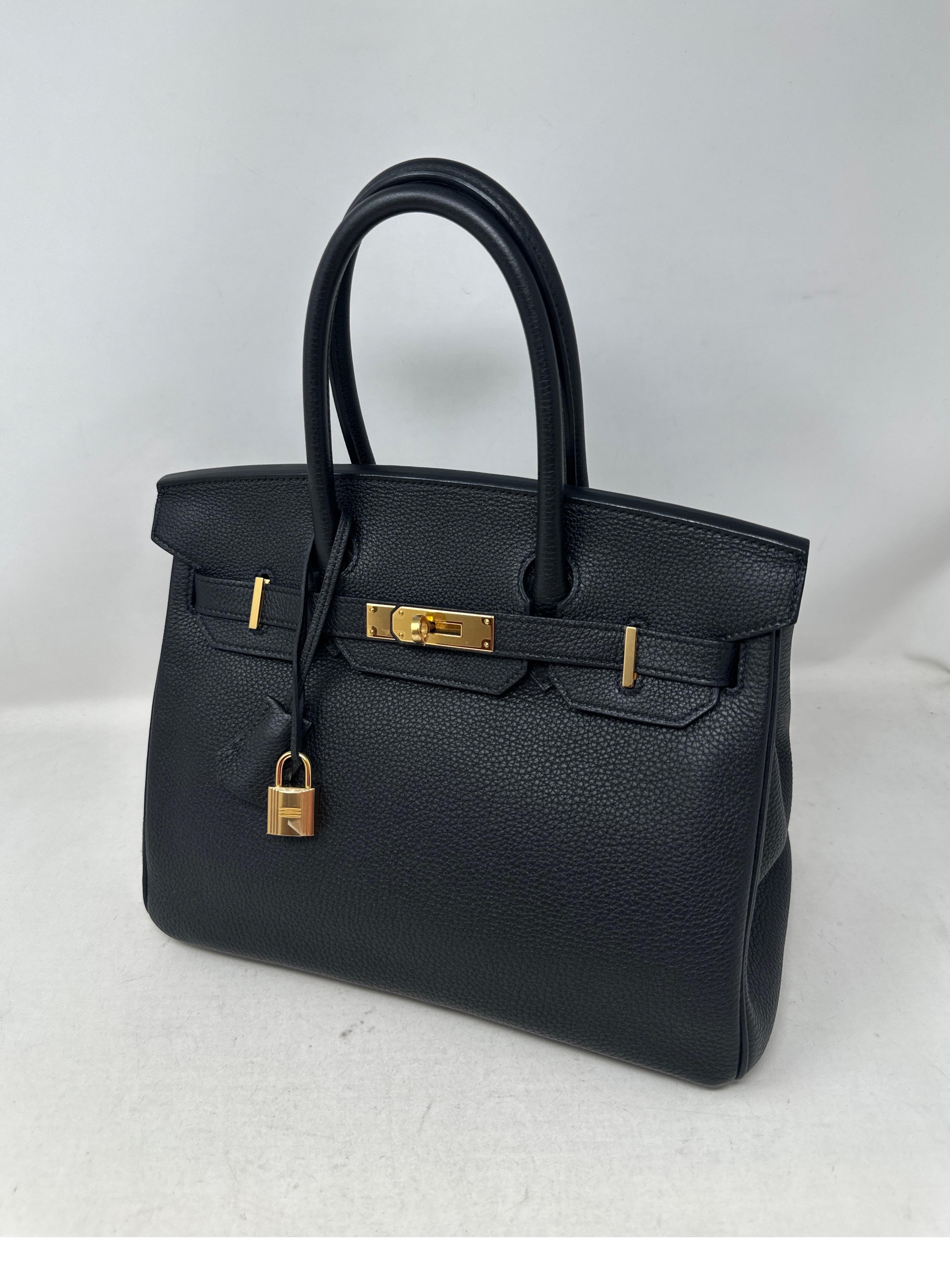 Hermès - Sac Birkin 30 noir 11