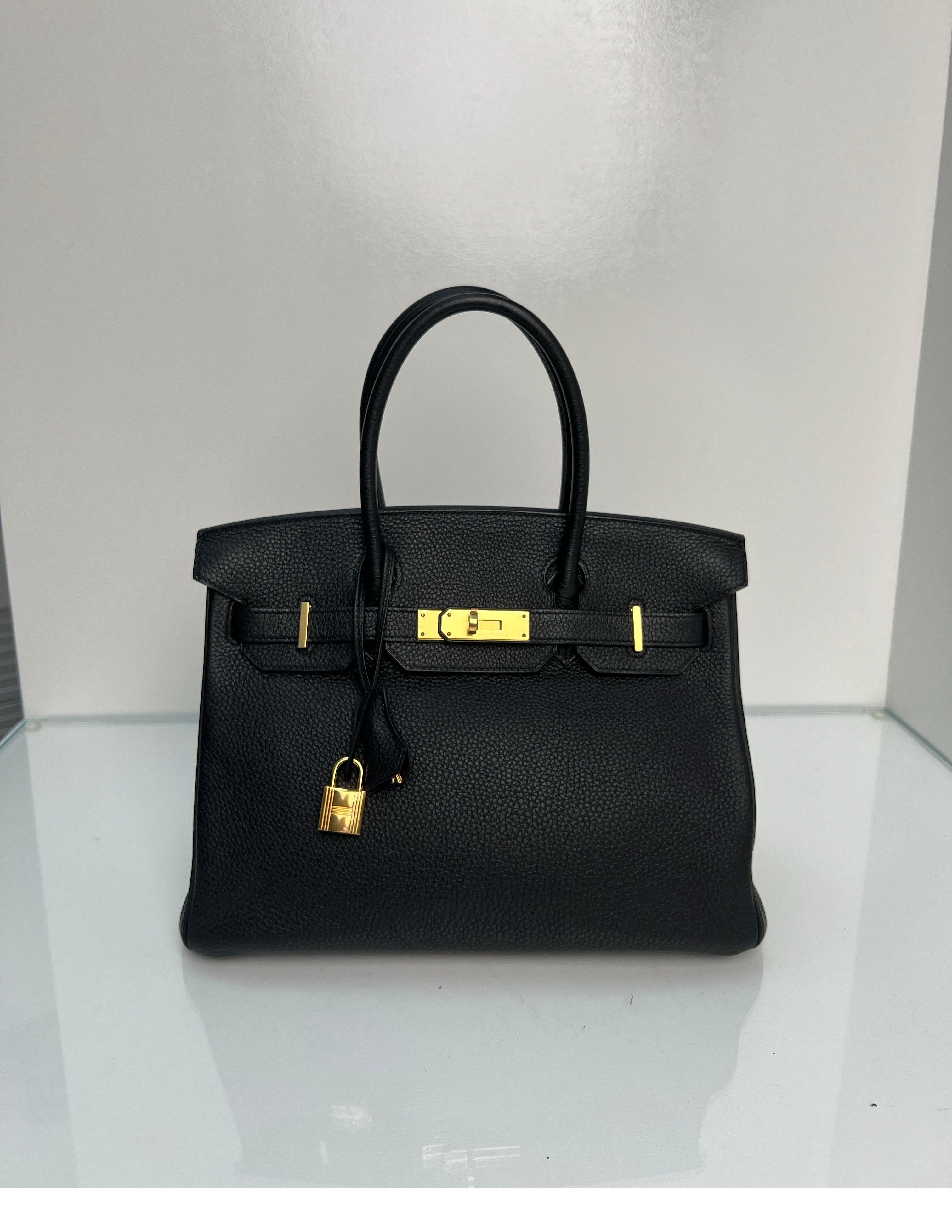 Hermès - Sac Birkin 30 noir 11