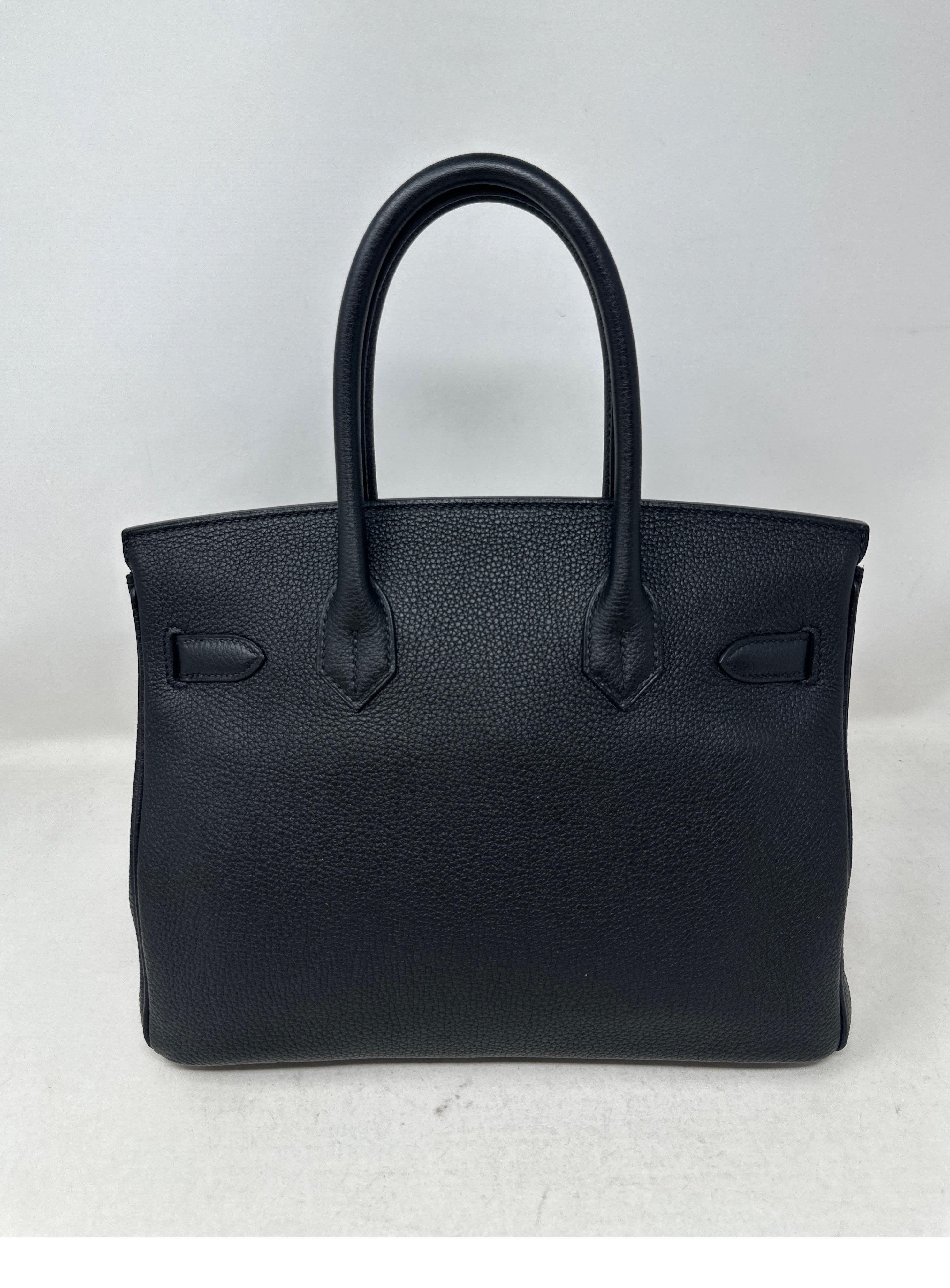 Hermès - Sac Birkin 30 noir 12