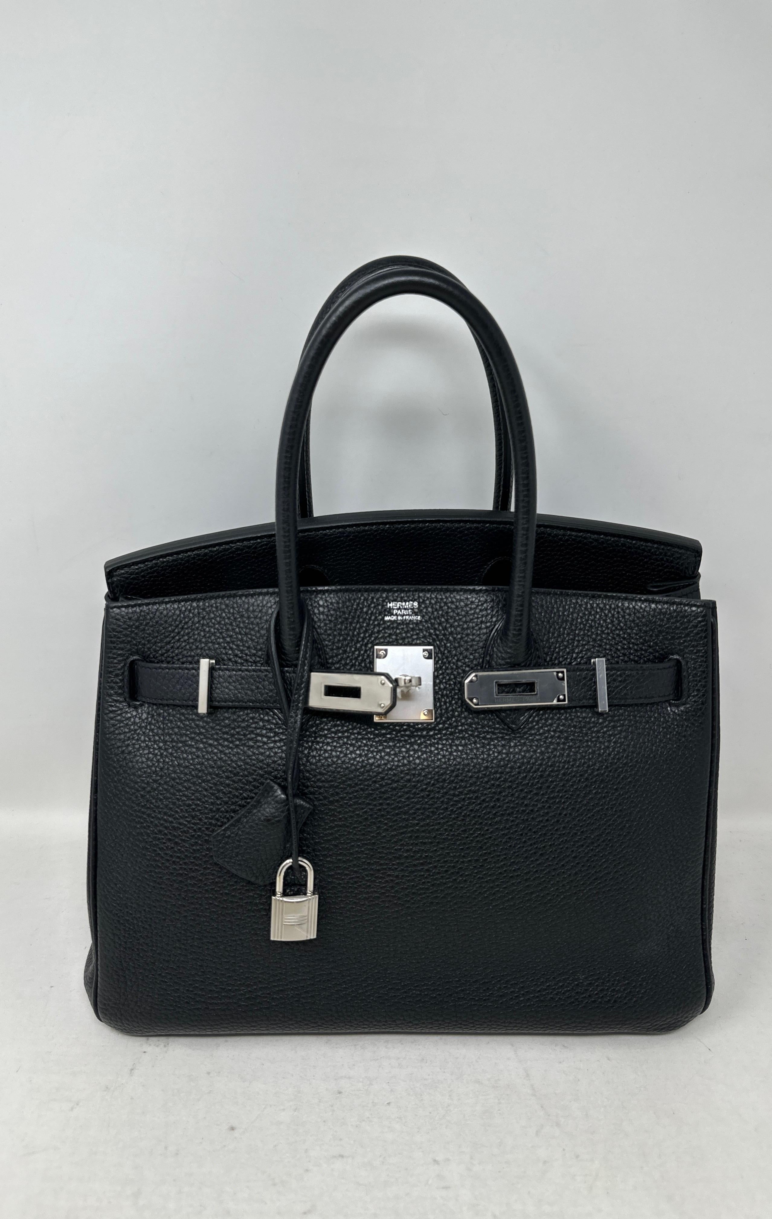 Hermès - Sac Birkin 30 noir 12