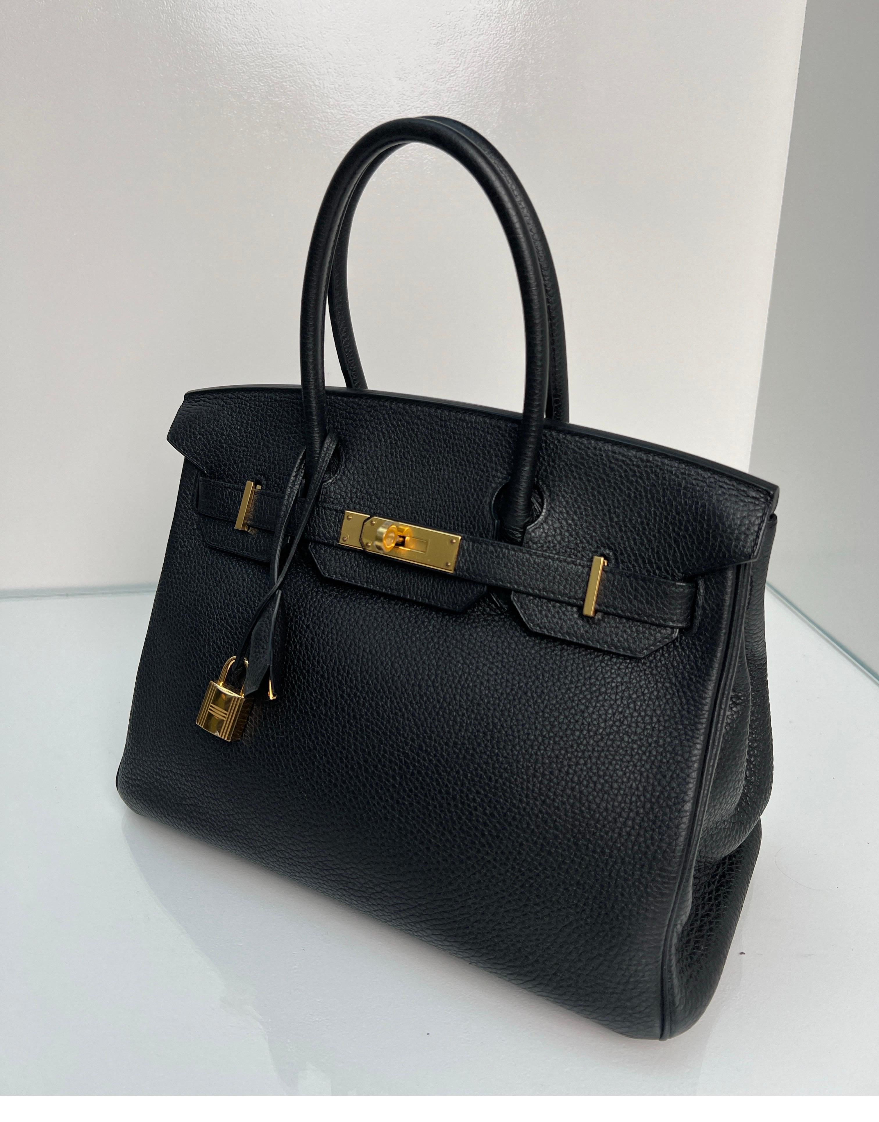 Hermès - Sac Birkin 30 noir 12