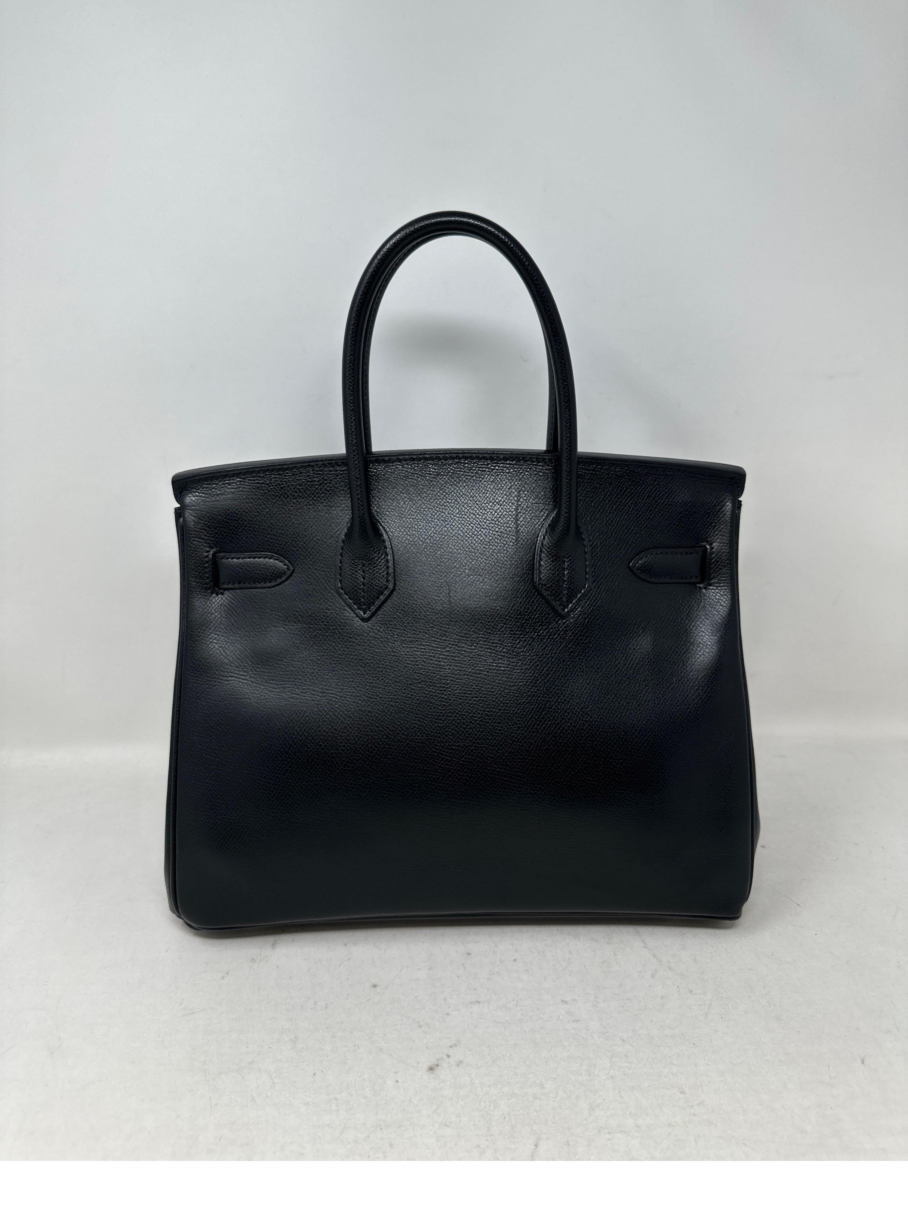 Hermès - Sac Birkin 30 noir 14
