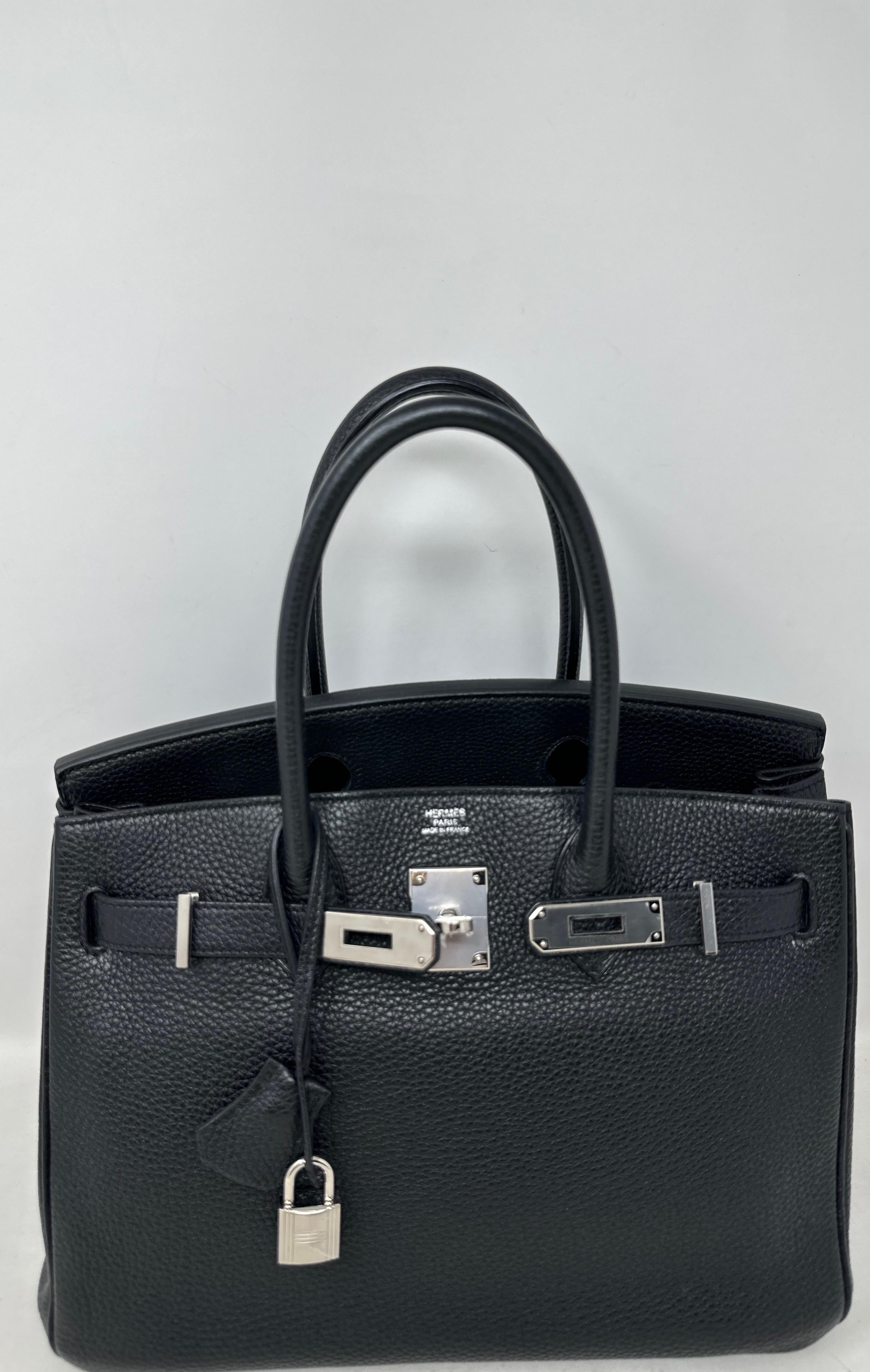 Hermès - Sac Birkin 30 noir 13