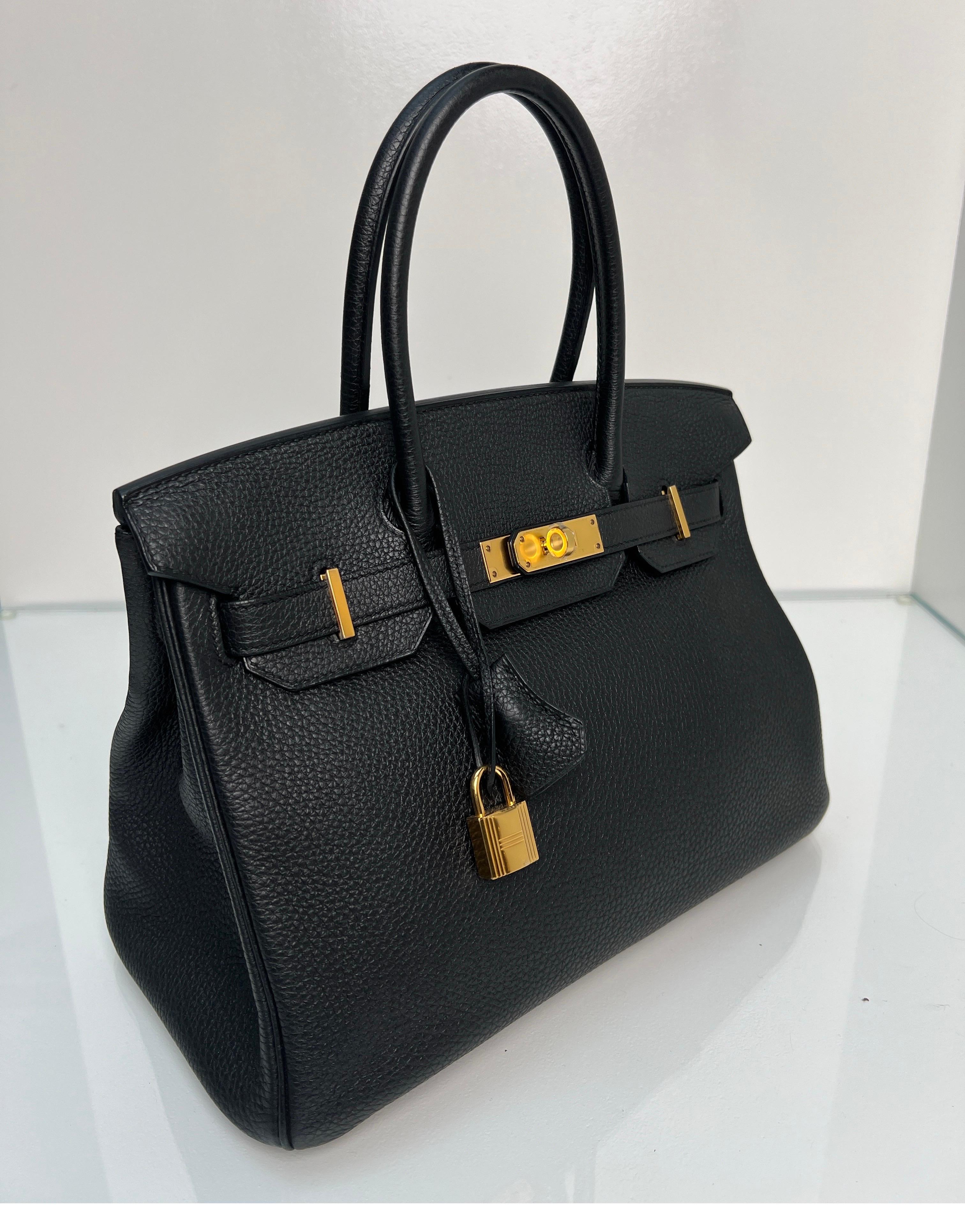 Hermès - Sac Birkin 30 noir 13