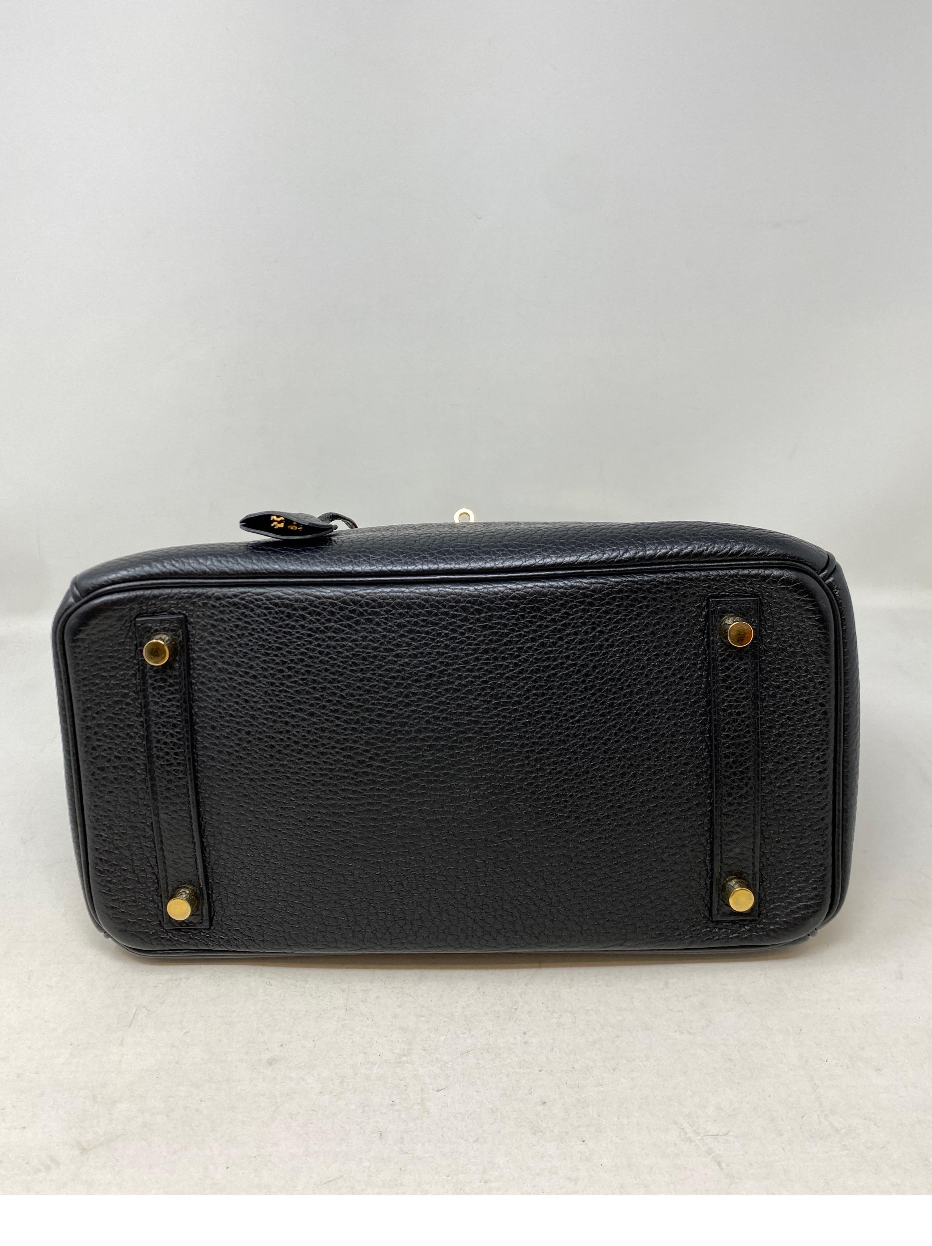 Hermes Black Birkin 30 Bag 13