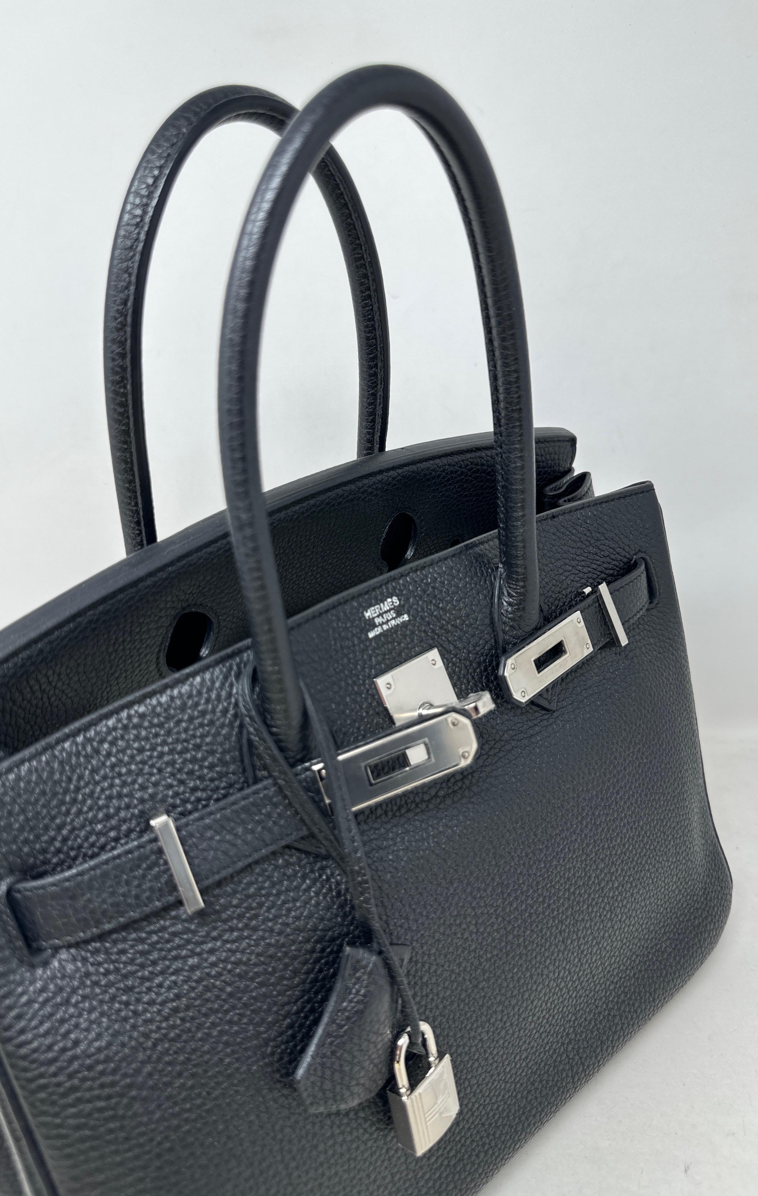 Hermès - Sac Birkin 30 noir 14