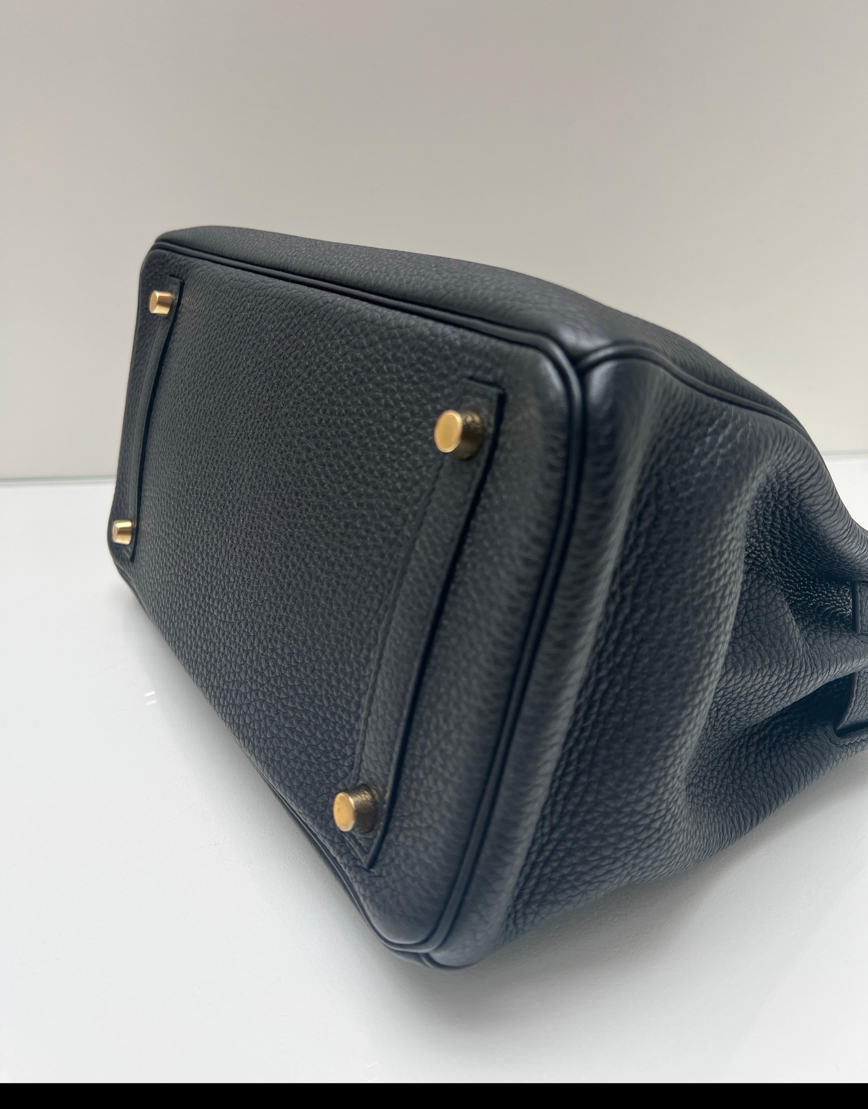 Hermes Black Birkin 30 Bag 15