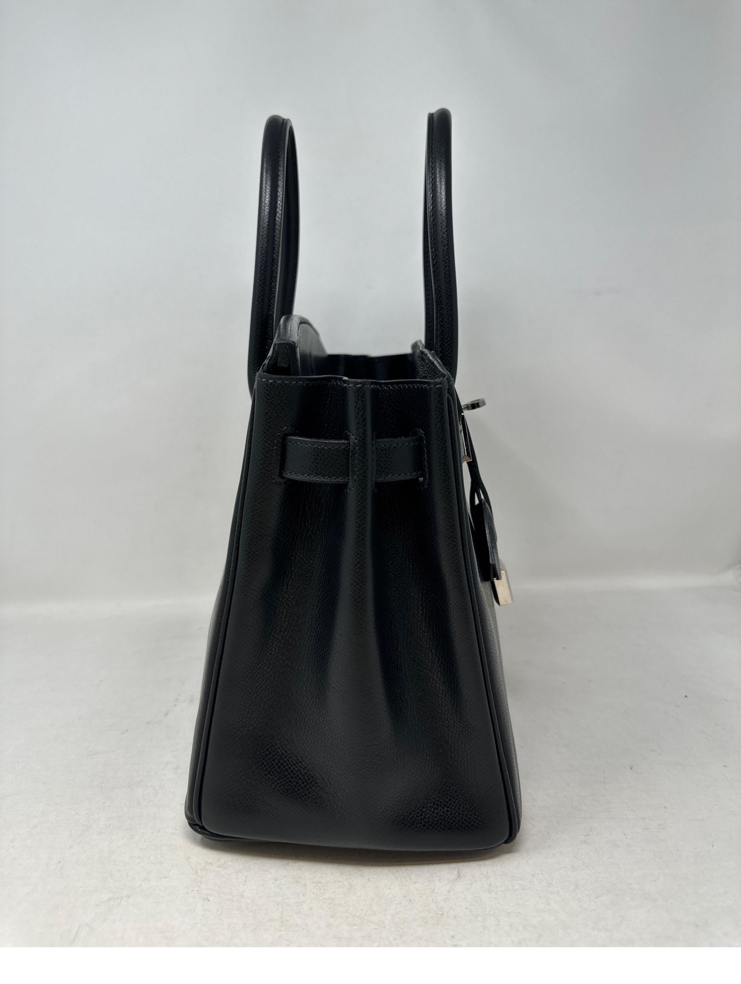 Hermès - Sac Birkin 30 noir 2