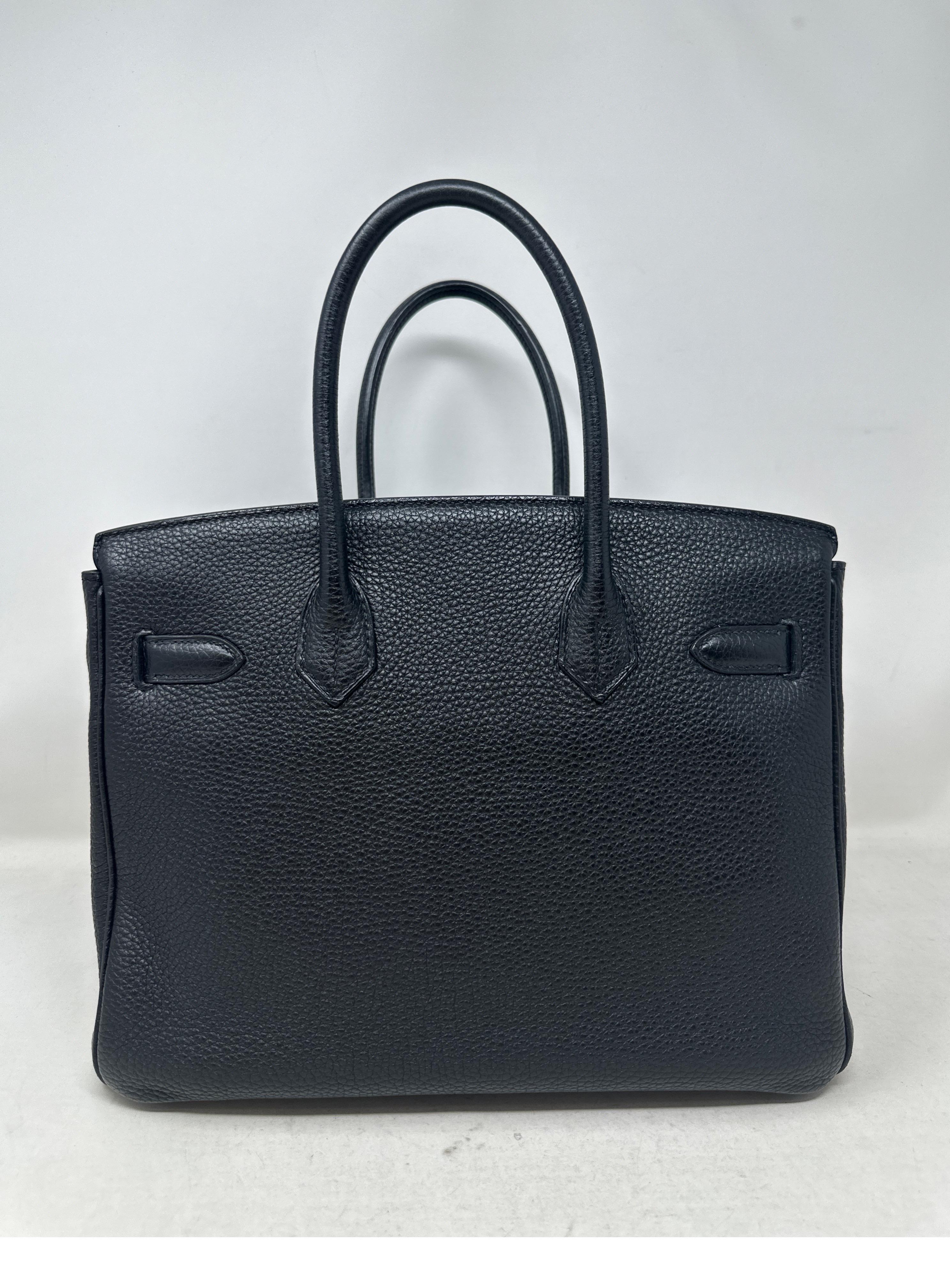 Nero Borsa Birkin 30 nera di Hermes
