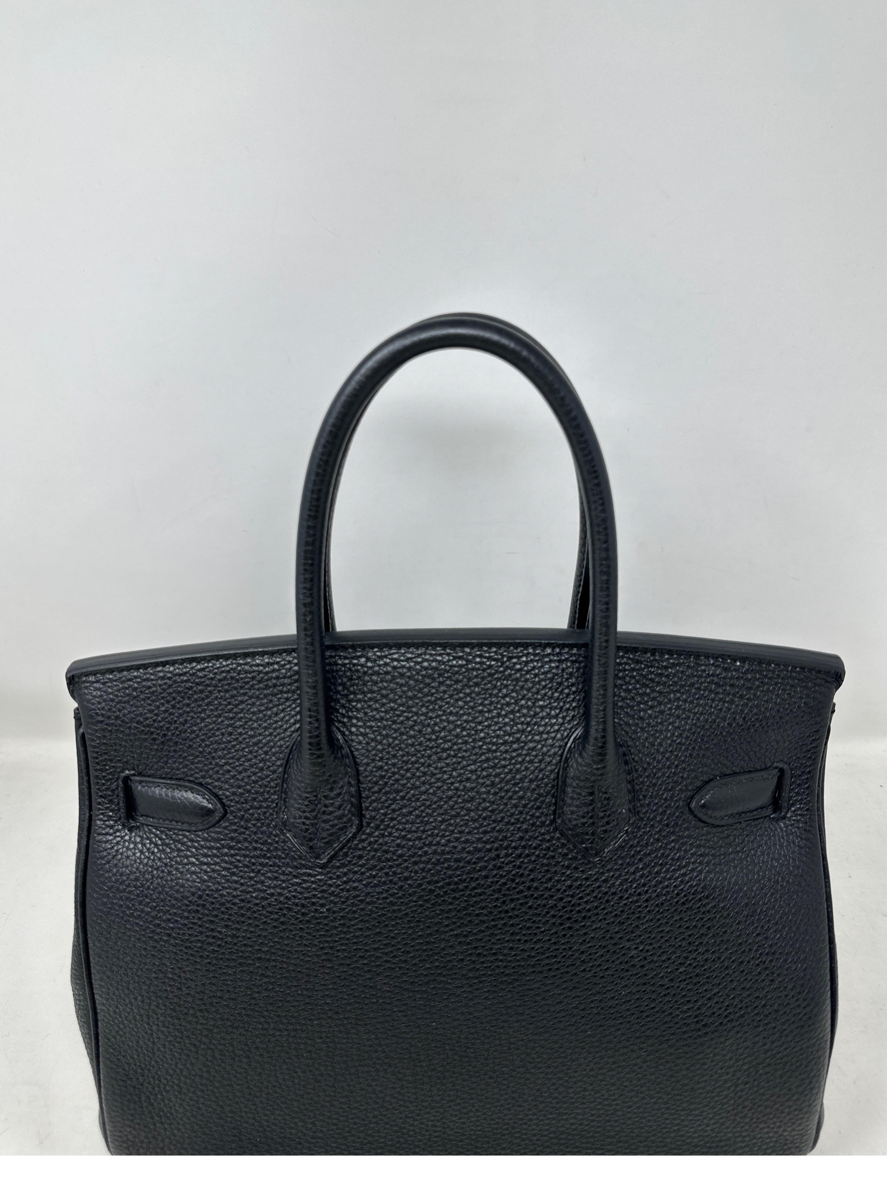 Hermès - Sac Birkin 30 noir 1