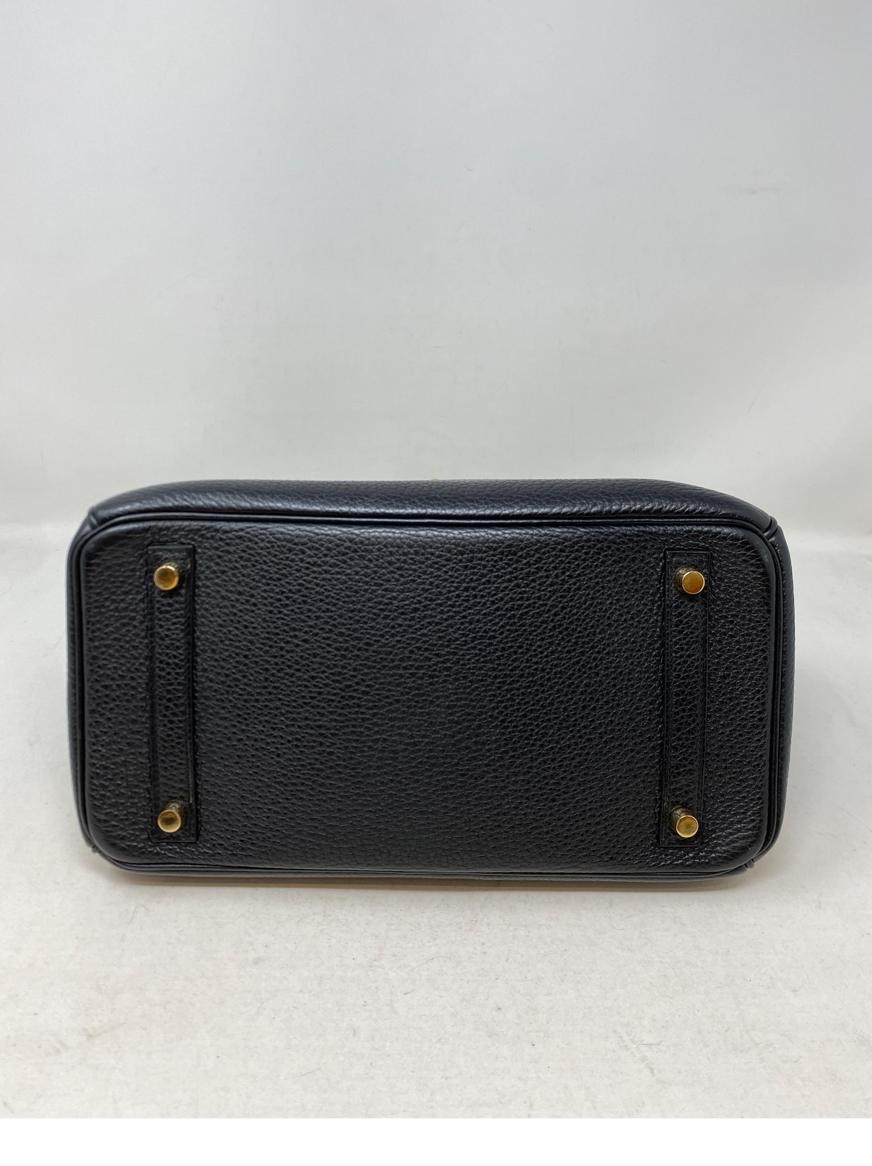 Hermes Black Birkin 30 Bag 1