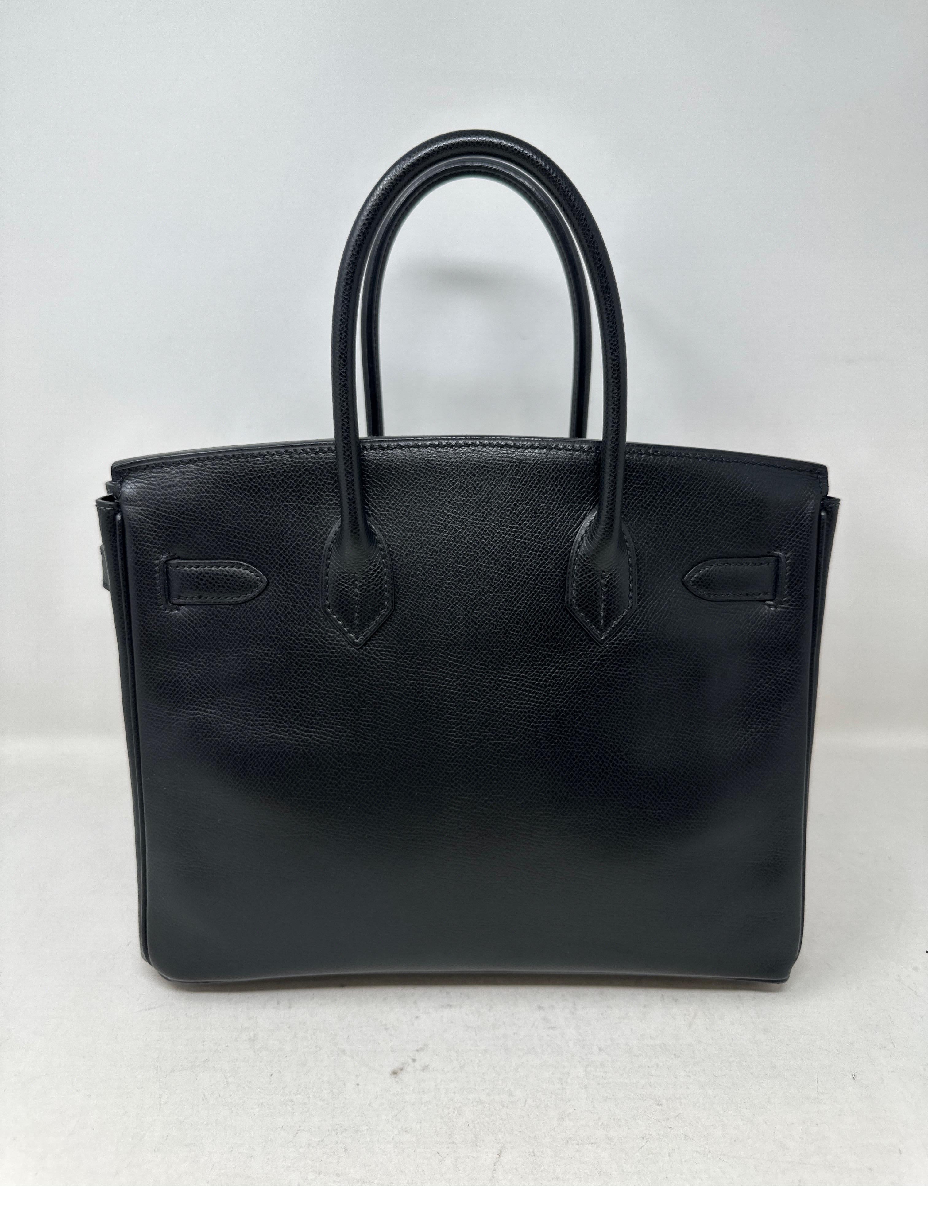 Hermès - Sac Birkin 30 noir 3