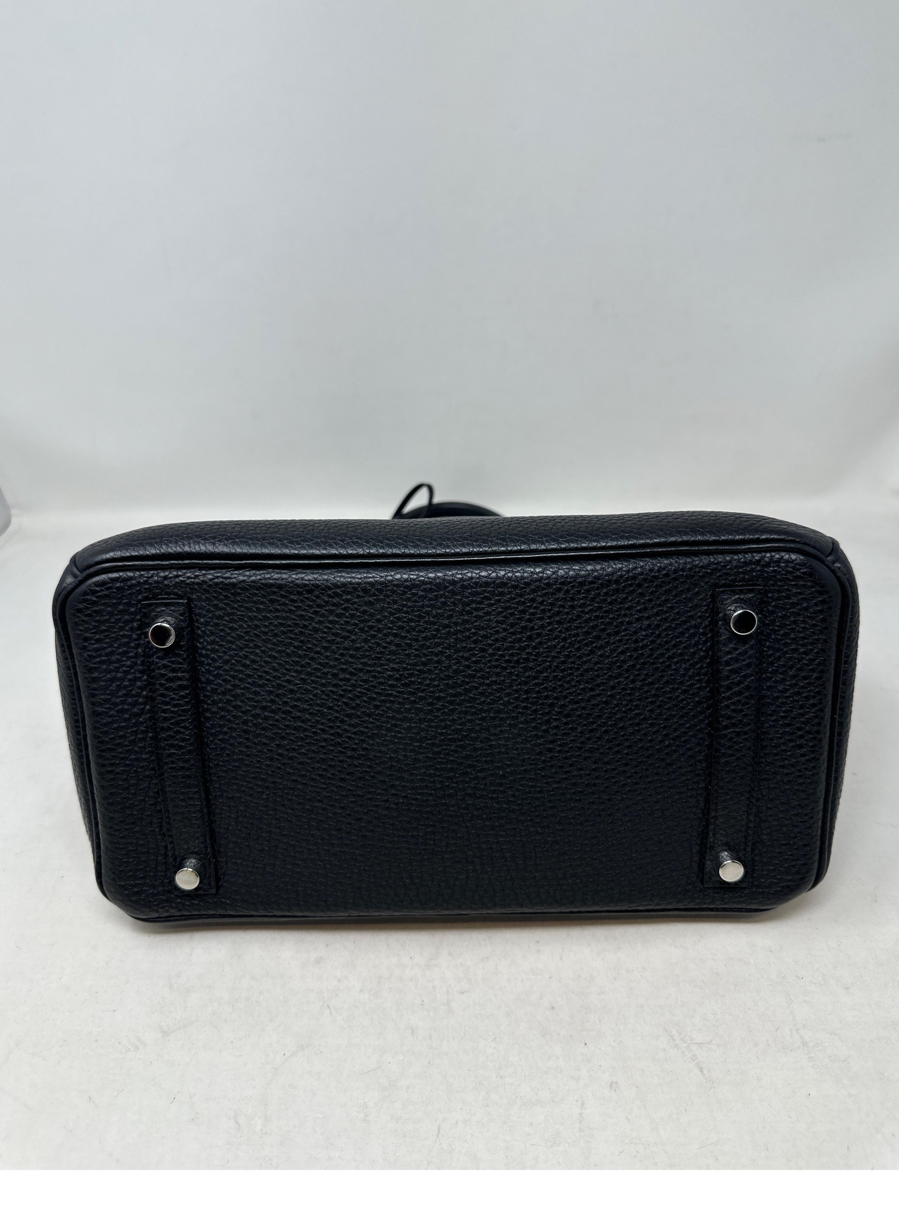 Hermès - Sac Birkin 30 noir 2