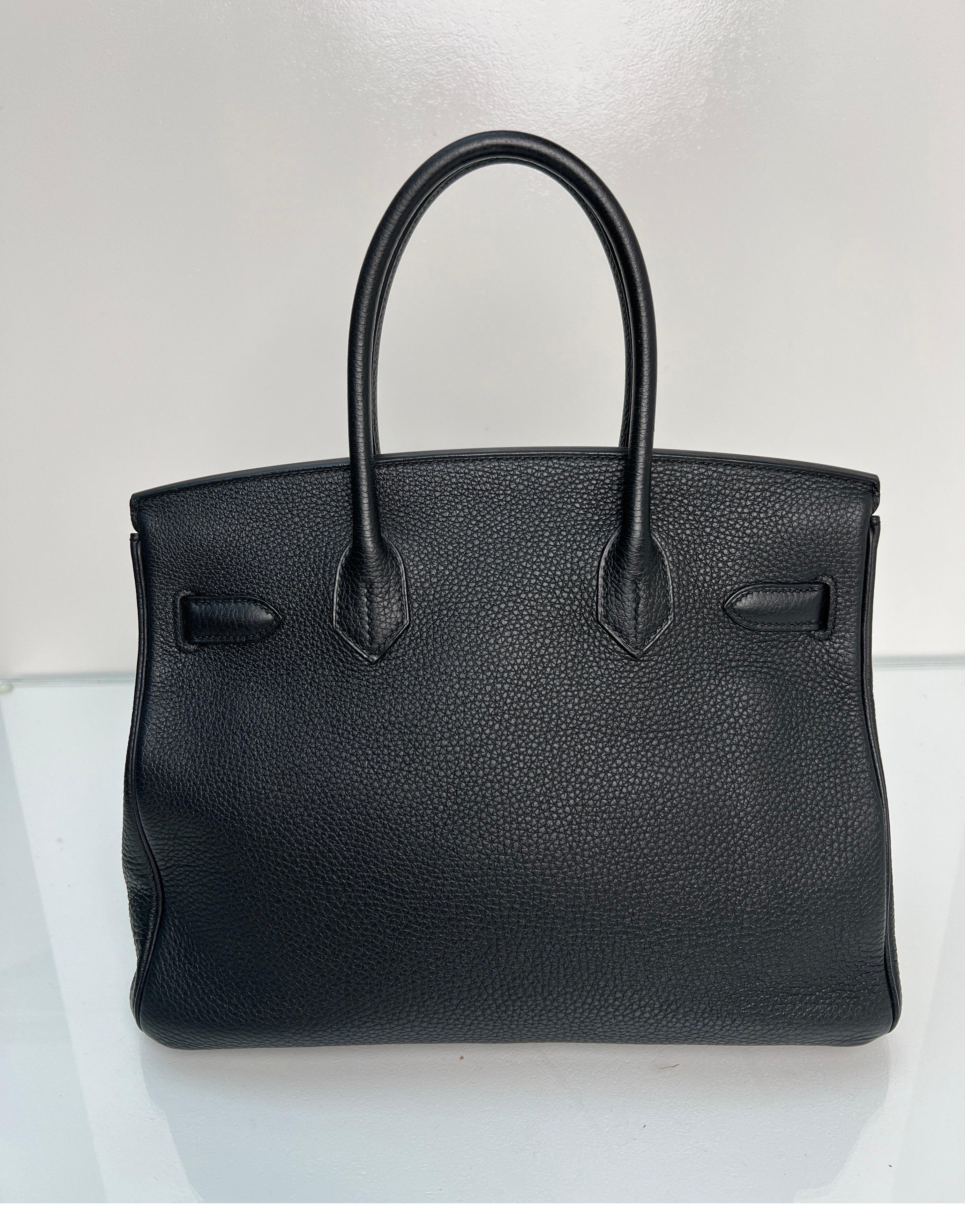 Hermès - Sac Birkin 30 noir 2